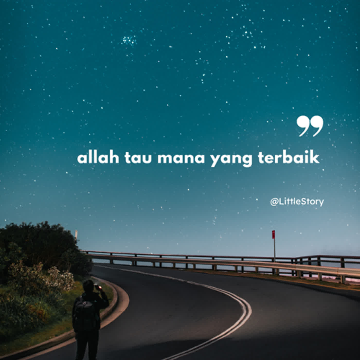 allah tau mana yang terbaik 