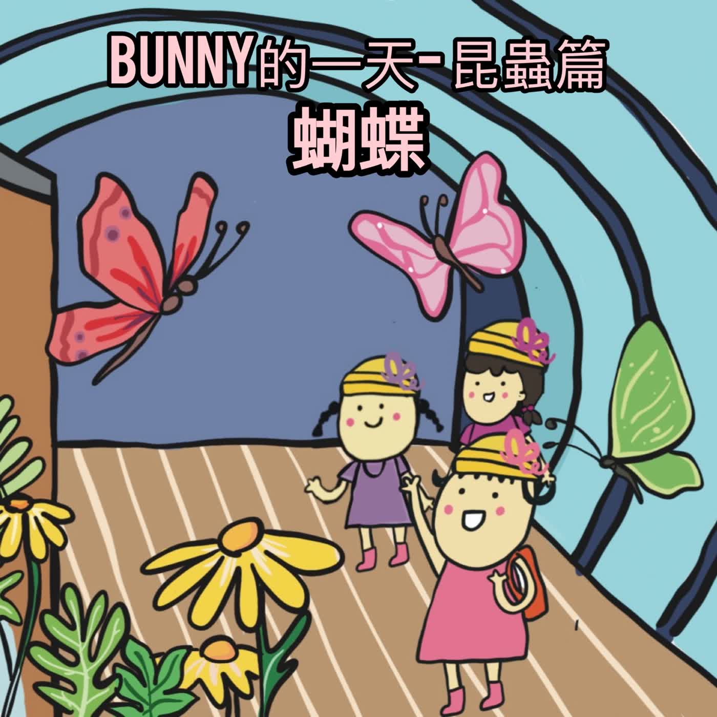 EP169 -Bunny的一天 昆蟲篇6  蝴蝶 episode artwork