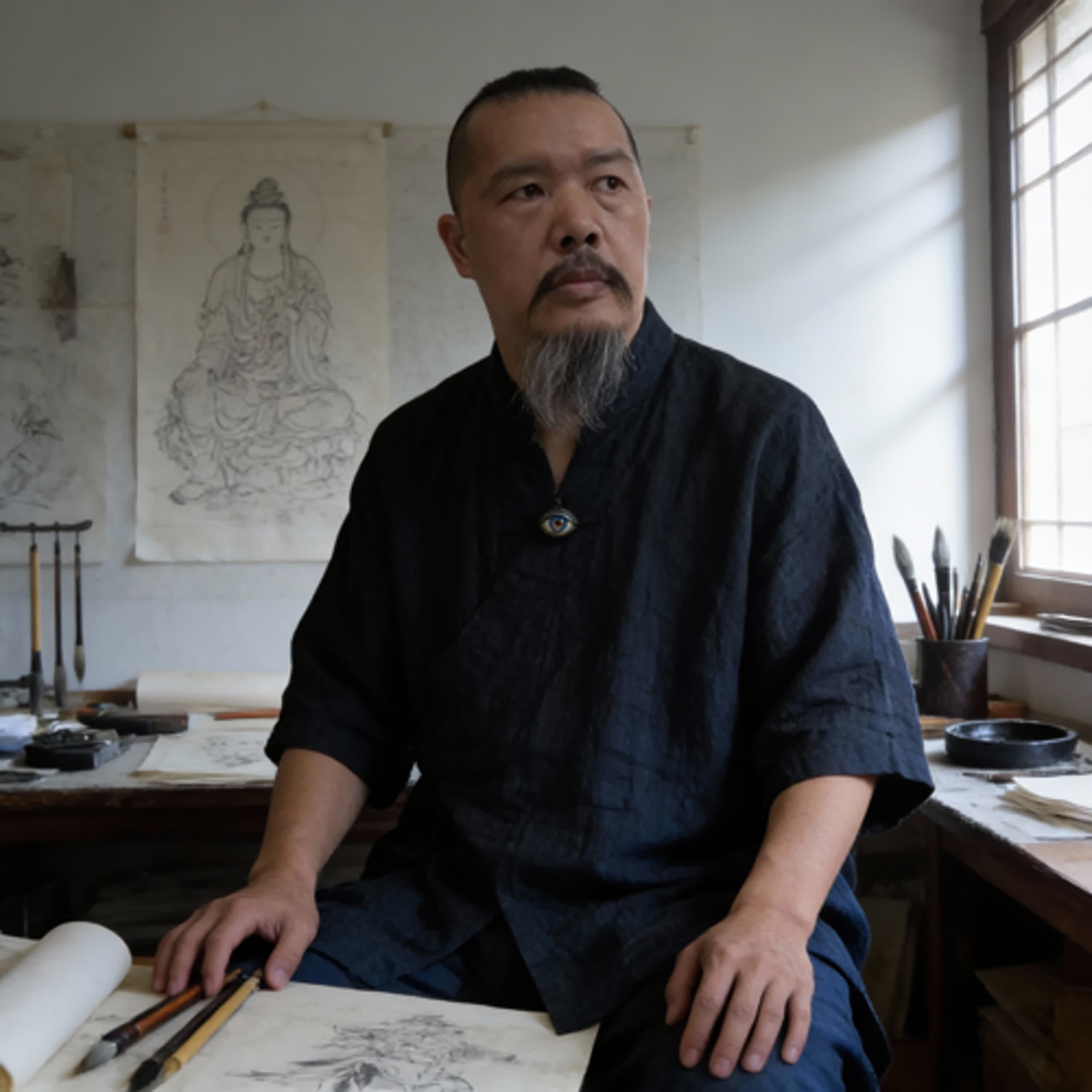 #張玹郁 #達摩藝術〈還沒畫出來的那一幅,才是他真正想完成的作品〉
