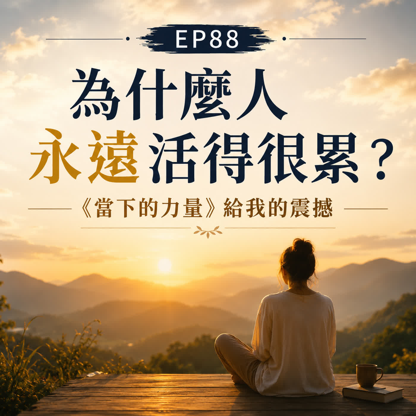 Ep88-為什麼人永遠活得很累?《當下的力量》給我的震撼
