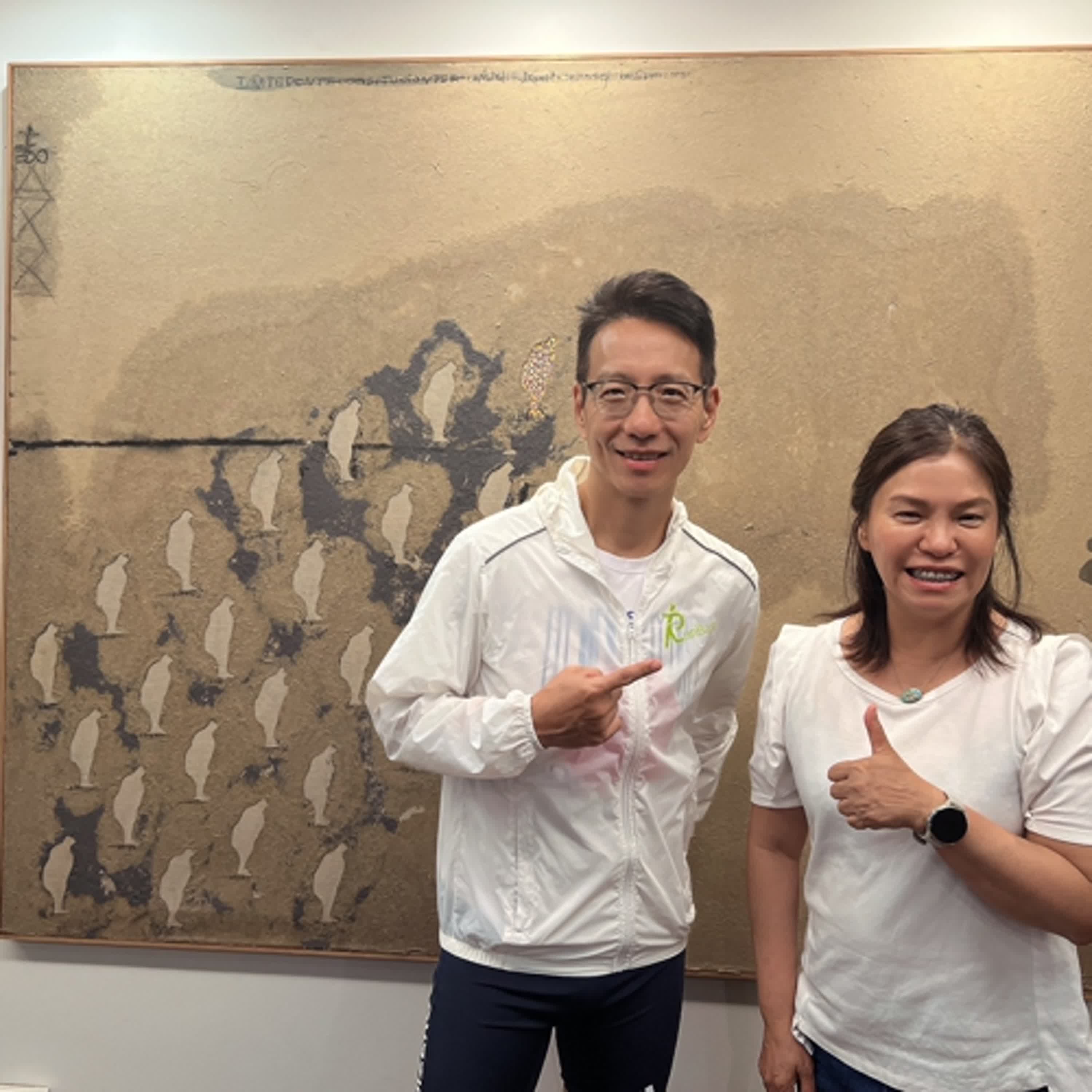cover of episode 沒有奇蹟，只有累積！前體育主播跨足Podcast，用跑步讓自己的身心變強大│賴靜嫻 ft. 體育主播、Podcaster、YouTuber田鴻魁 