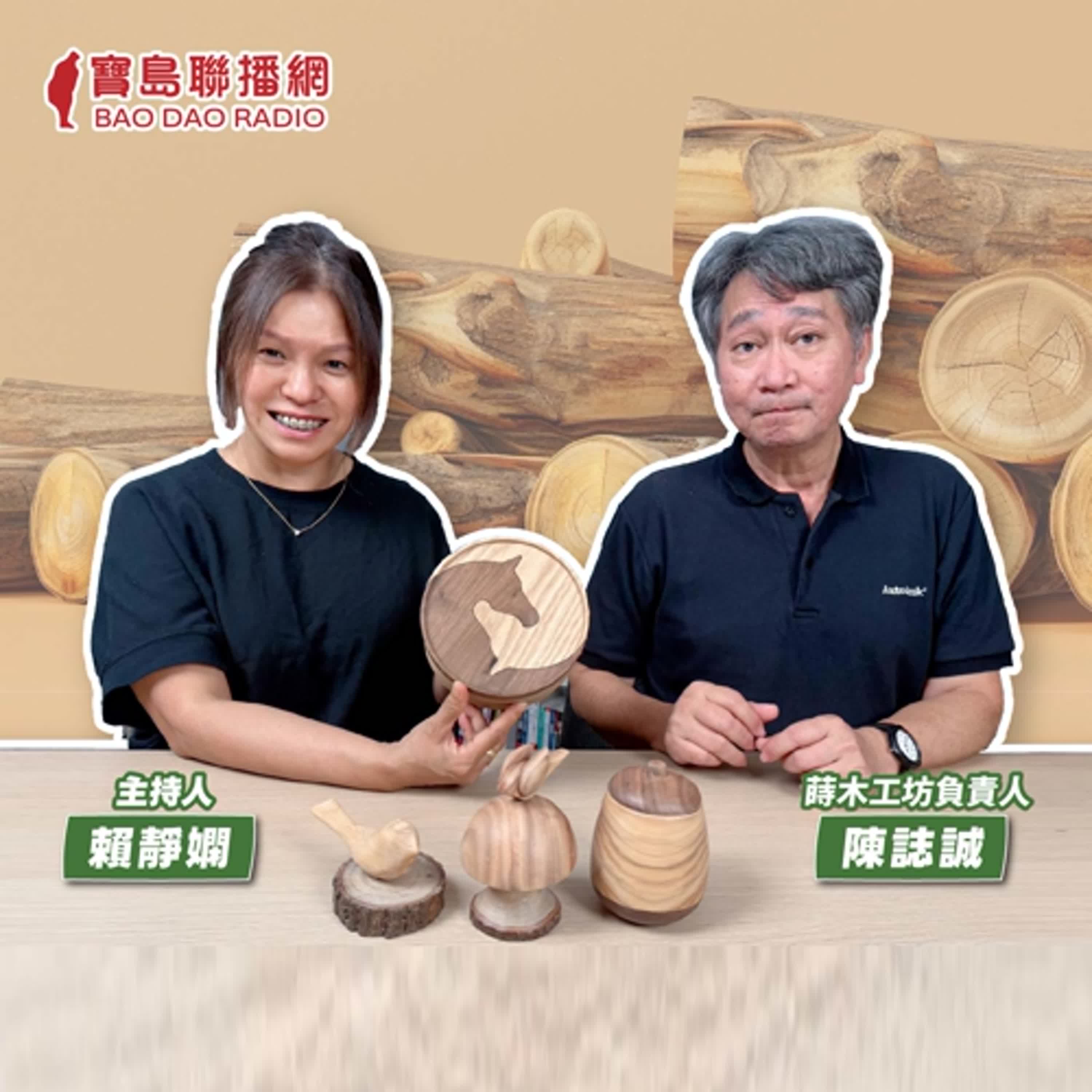 cover of episode 【寶島有意思】退休大學講師60歲創業！他轉型木工職人，在巴黎設計展獲好評│主持人賴靜嫻 ft.蒔木工坊負責人陳誌誠