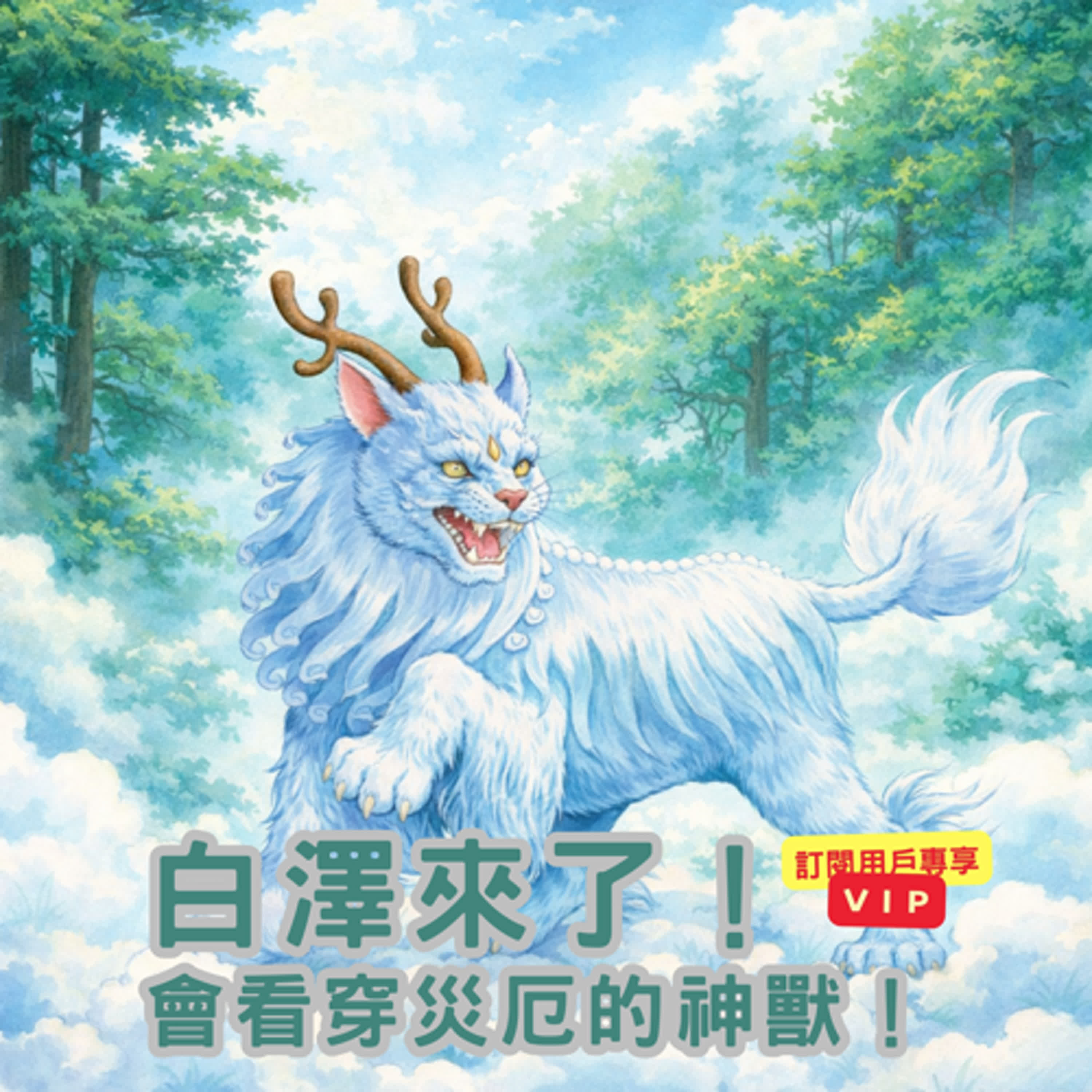 日本奇譚 - 白澤來了!會看穿災厄的神獸!