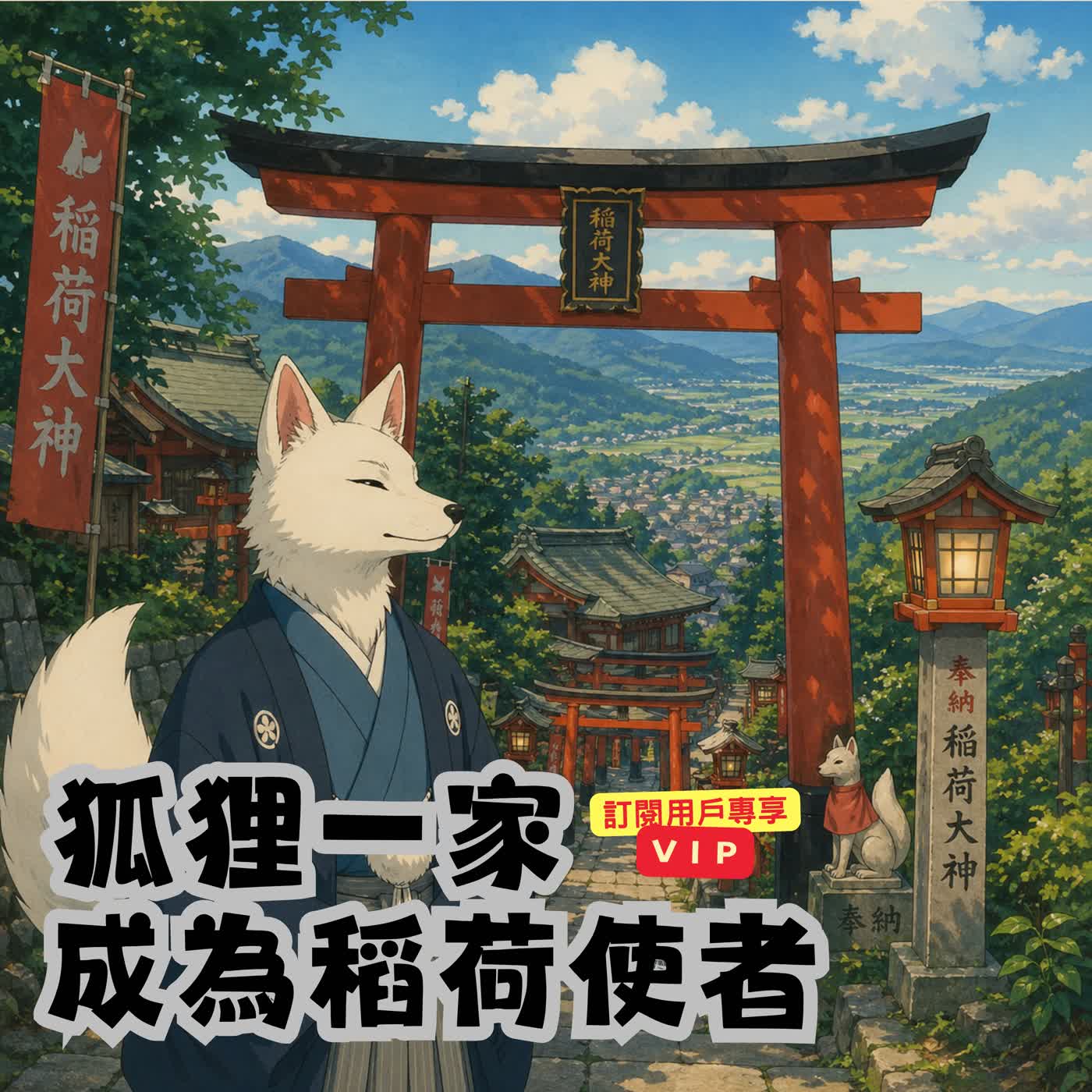 日本奇譚 - ⛩️ 狐狸一家成為稻荷使者