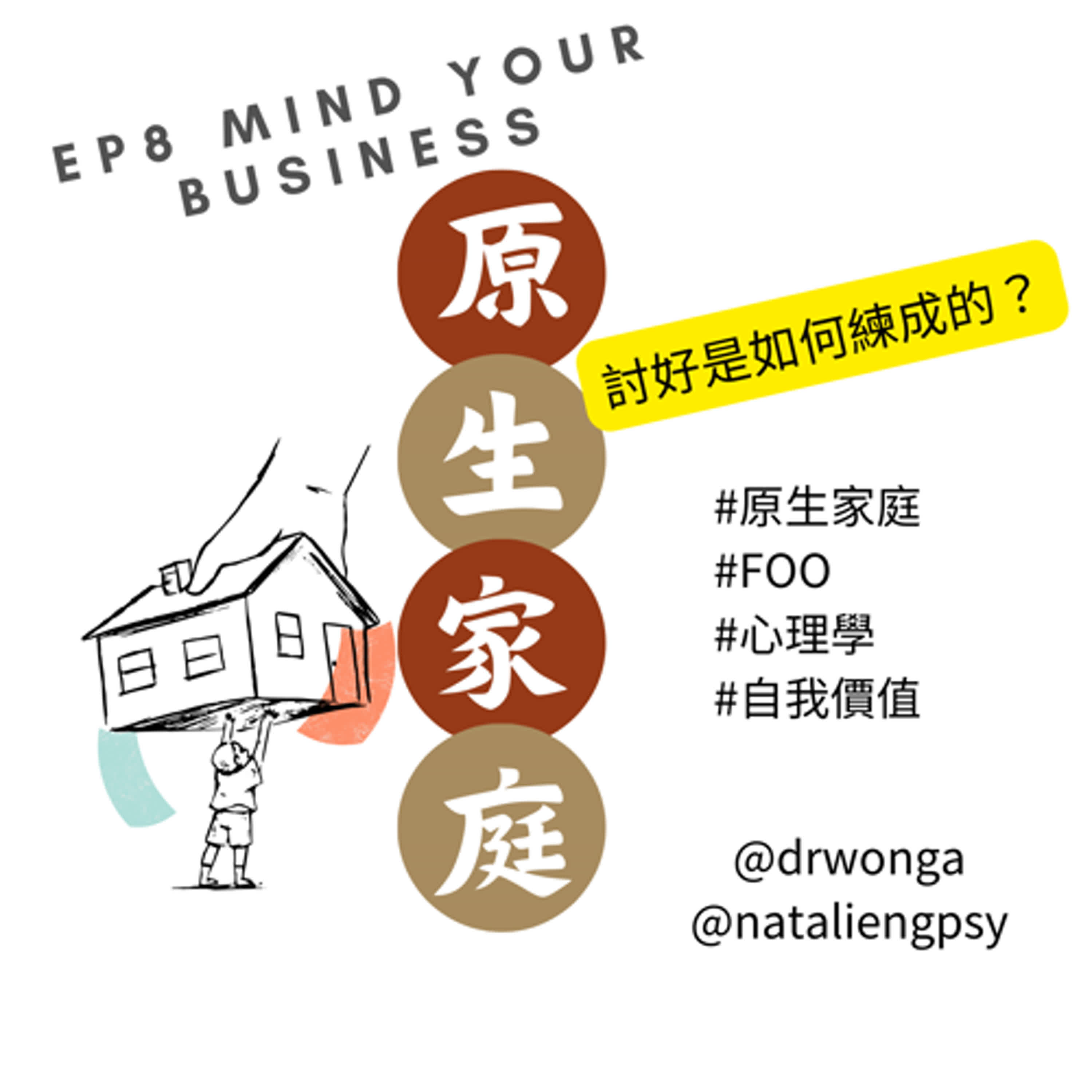 EP 8  | 討好別人的People Pleaser? |原生家庭的影響 | # 心理學