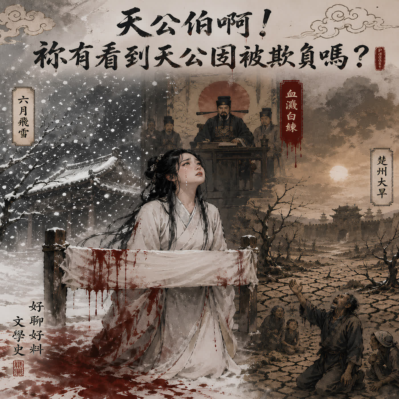 【S3 EP.03】天公伯啊！祢有看到天公囝被欺負嗎？《竇娥冤》的天人感應觀和中西悲劇差異