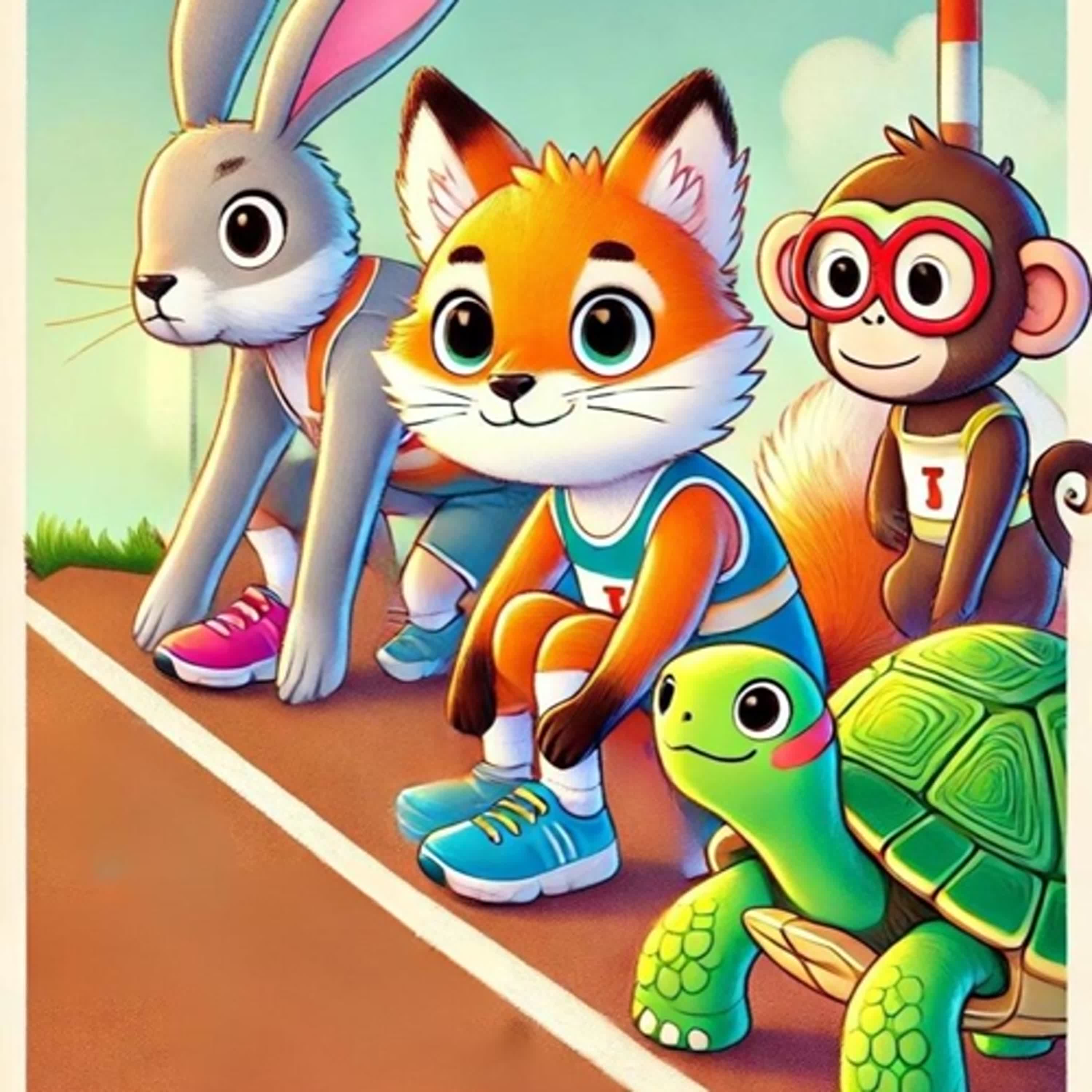 原創故事｜動物奧運會下集  狐狸的3D列印跑鞋 episode artwork