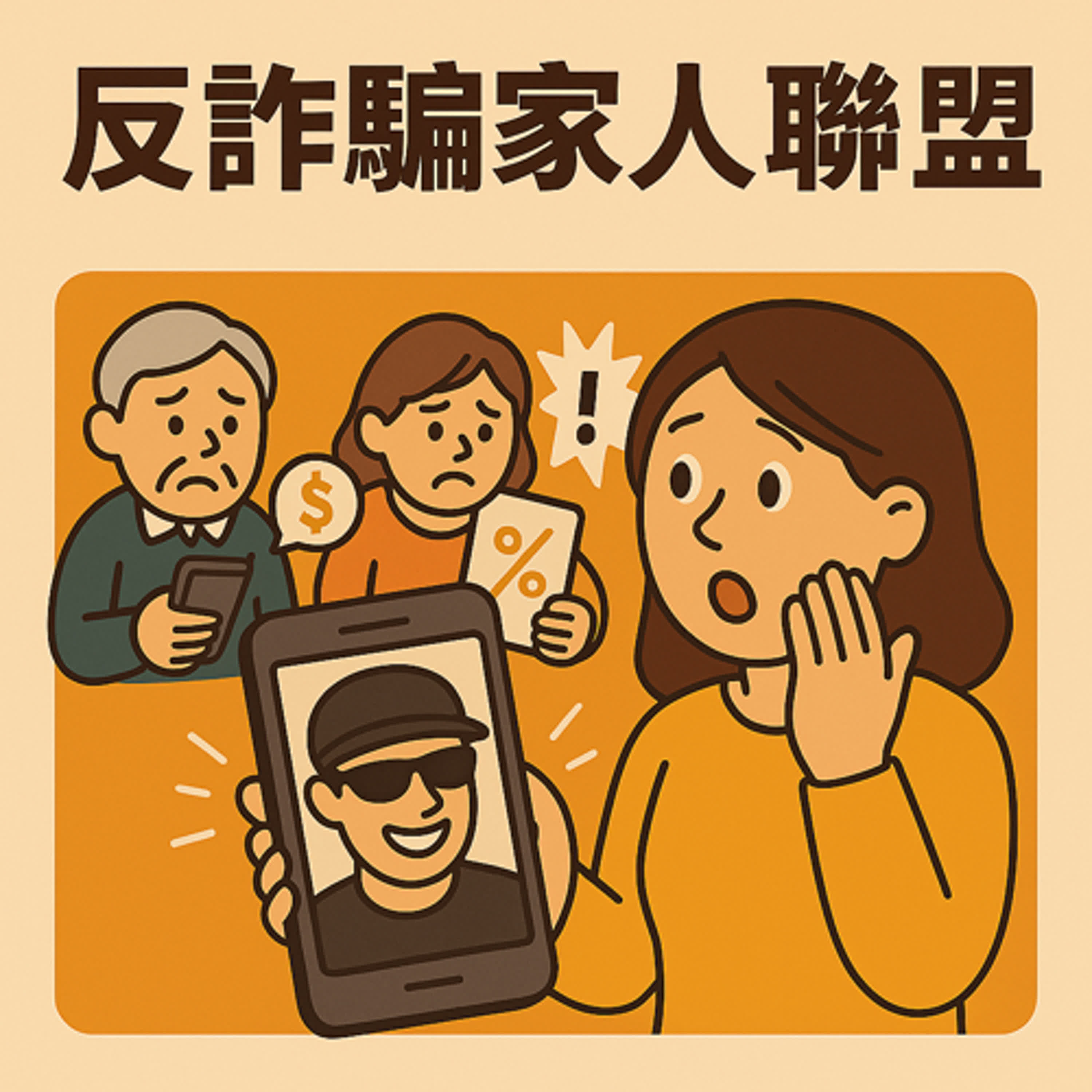 原創故事EP2 反詐騙家人聯盟｜ 假警察來電 episode artwork