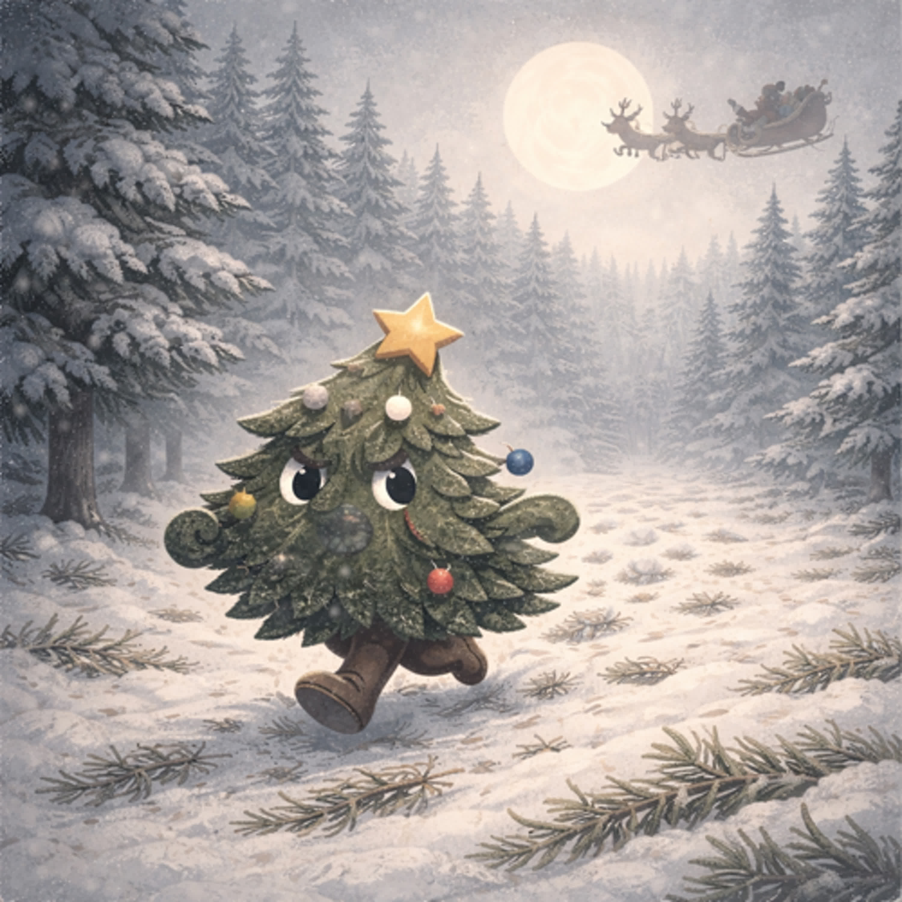 原創故事｜聖誕樹逃走中 🎄 episode artwork