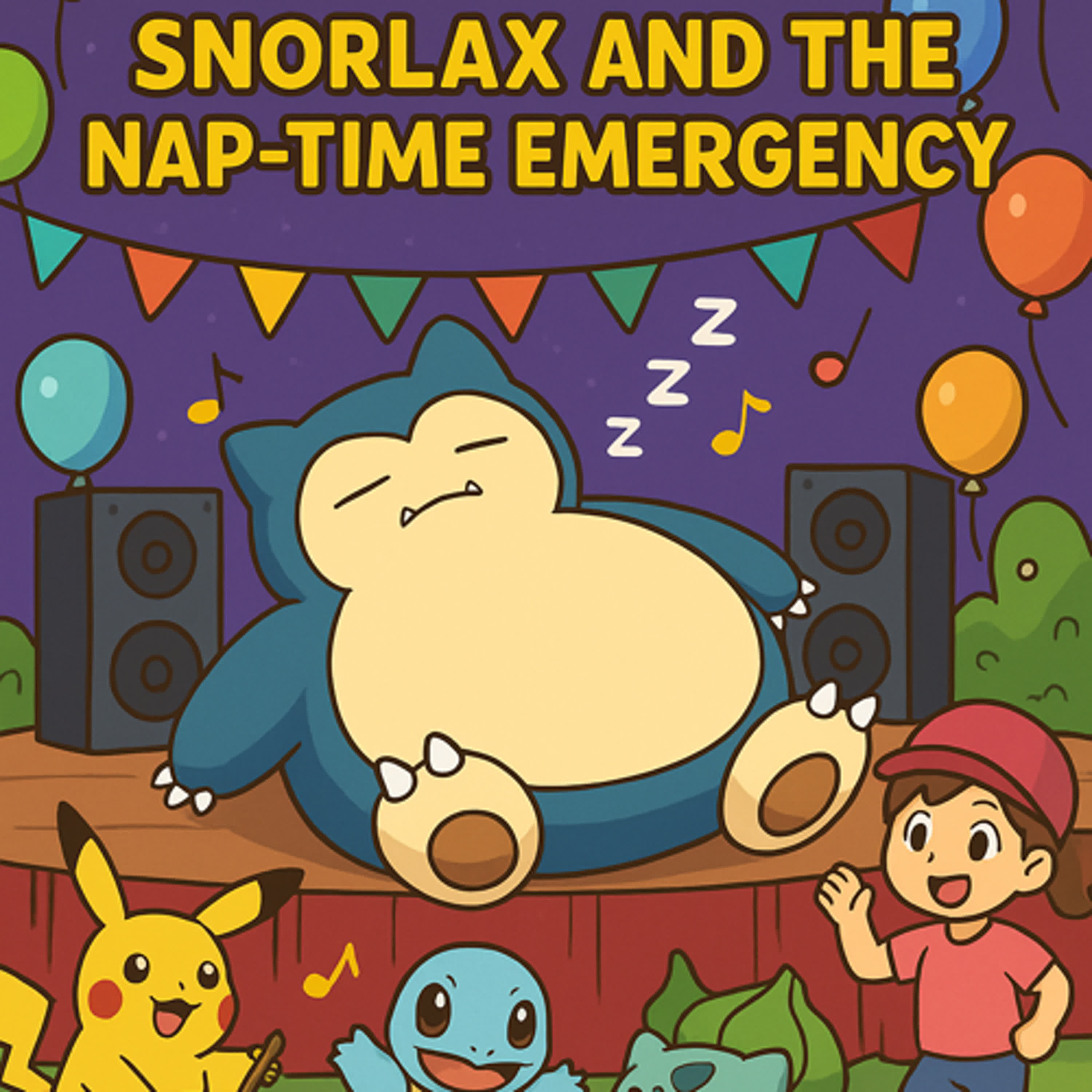 《卡比獸的午睡危機》  Snorlax and the Nap-time Emergency episode artwork
