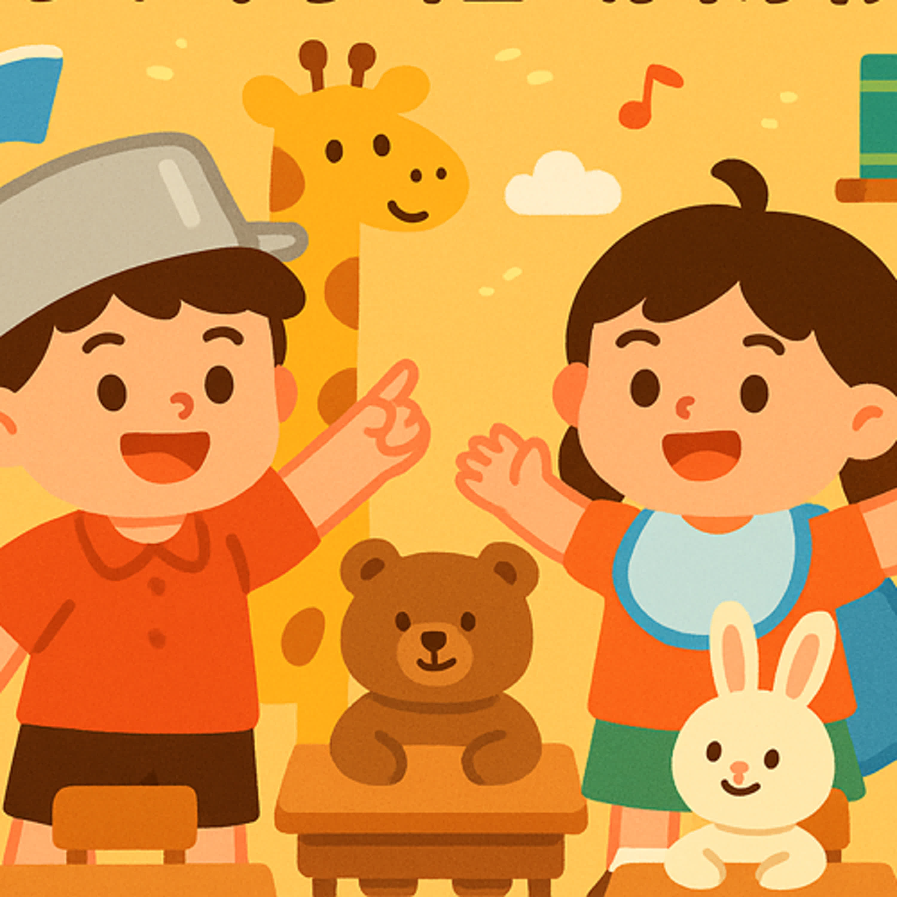 "Windy and Lucky’s Animal School"(小風小福的動物學校, 開課囉!) episode artwork