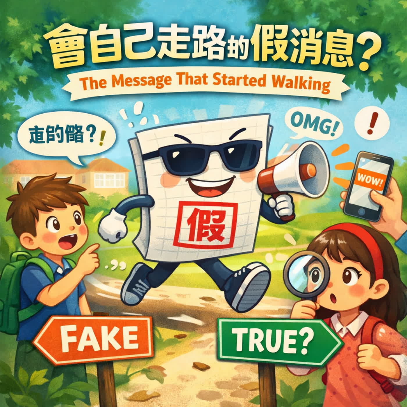 The Rumor That Ran Too Fast《會自己走路的假消息？》 episode artwork