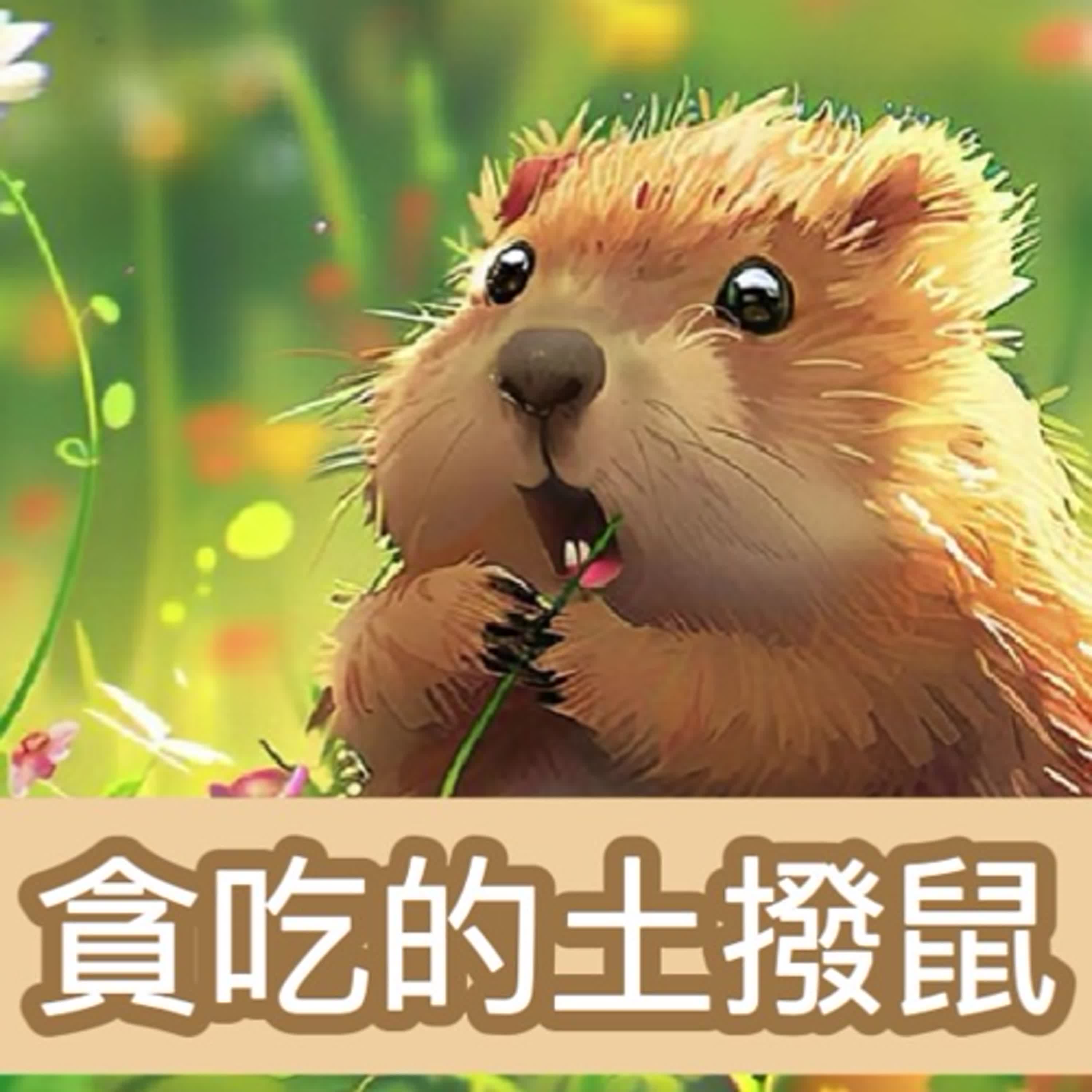 貪吃的土撥鼠｜睡前故事｜兒童故事｜原創故事 episode artwork