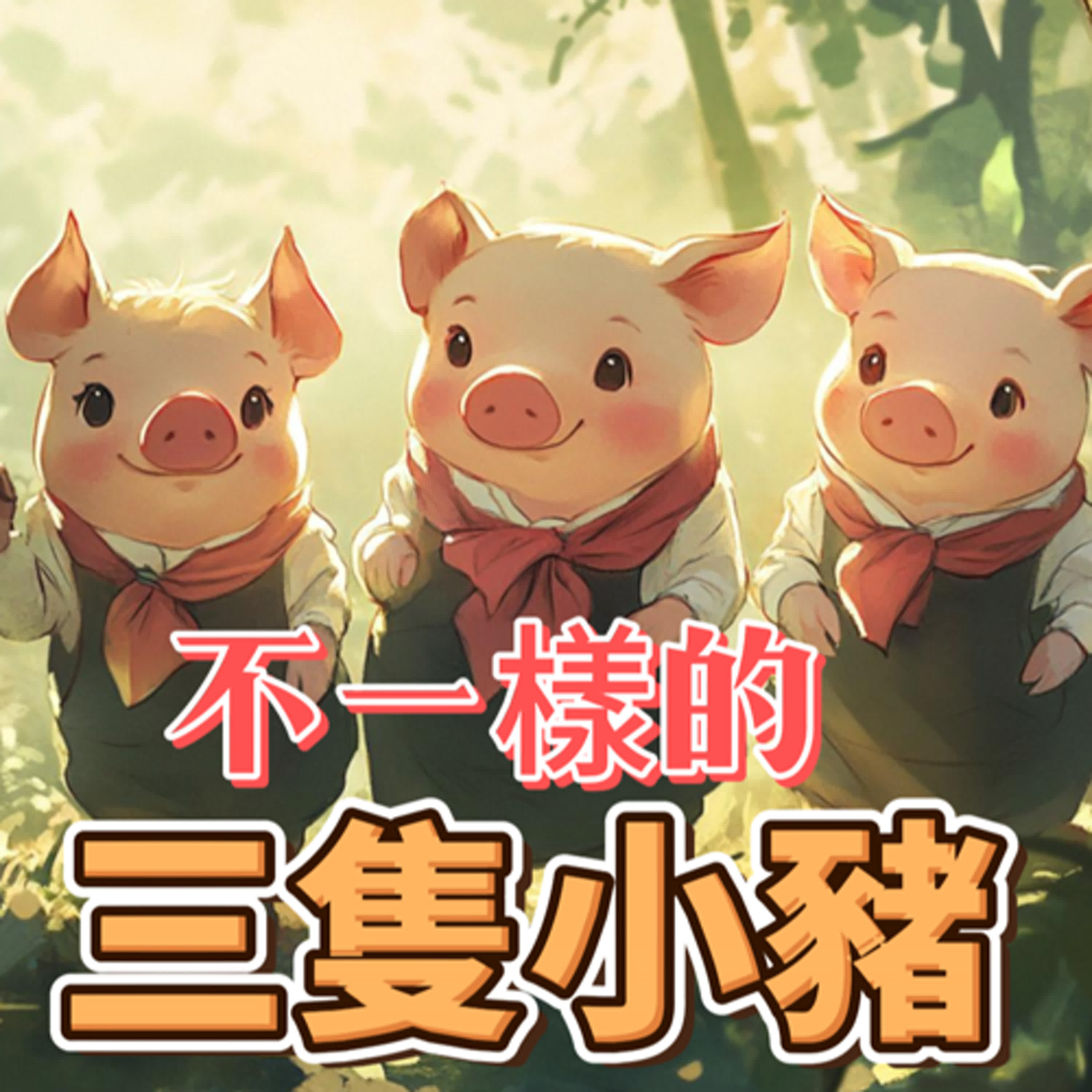 【好心情故事屋】EP49《三隻小豬》不一樣的三隻小豬｜睡前故事｜兒童故事｜原創故事｜兒童繪本｜幼兒故事｜動畫故事｜親子共讀｜經典童話｜童話故事 episode artwork