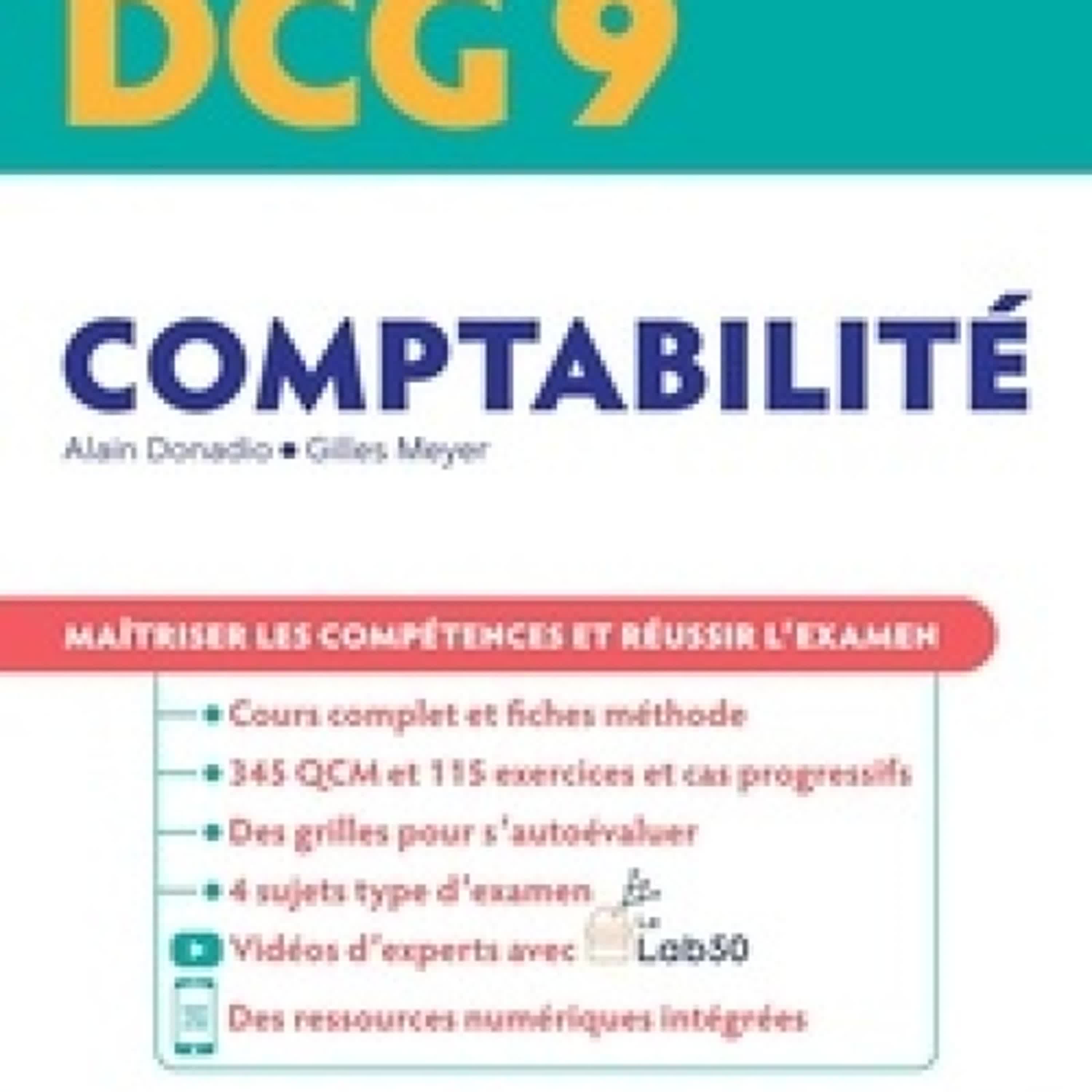[PDF] Comptabilité DCG 9  - Manuel + applications téléchargement