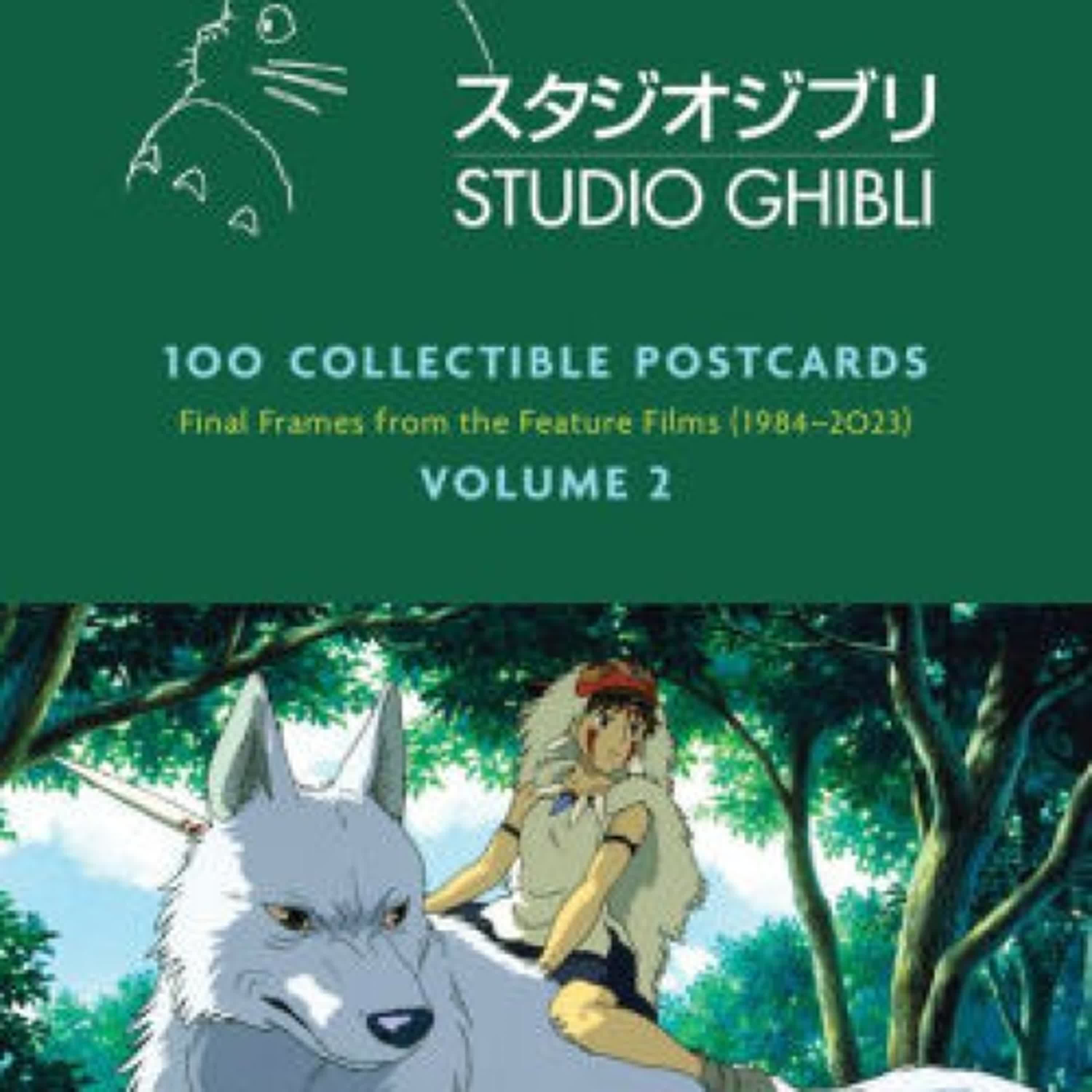 PDF [Download] Studio Ghibli: 100 Collectible Postcards, Volume 2: Final Frames from the Feature Films (1984-2023) by Studio Ghibli