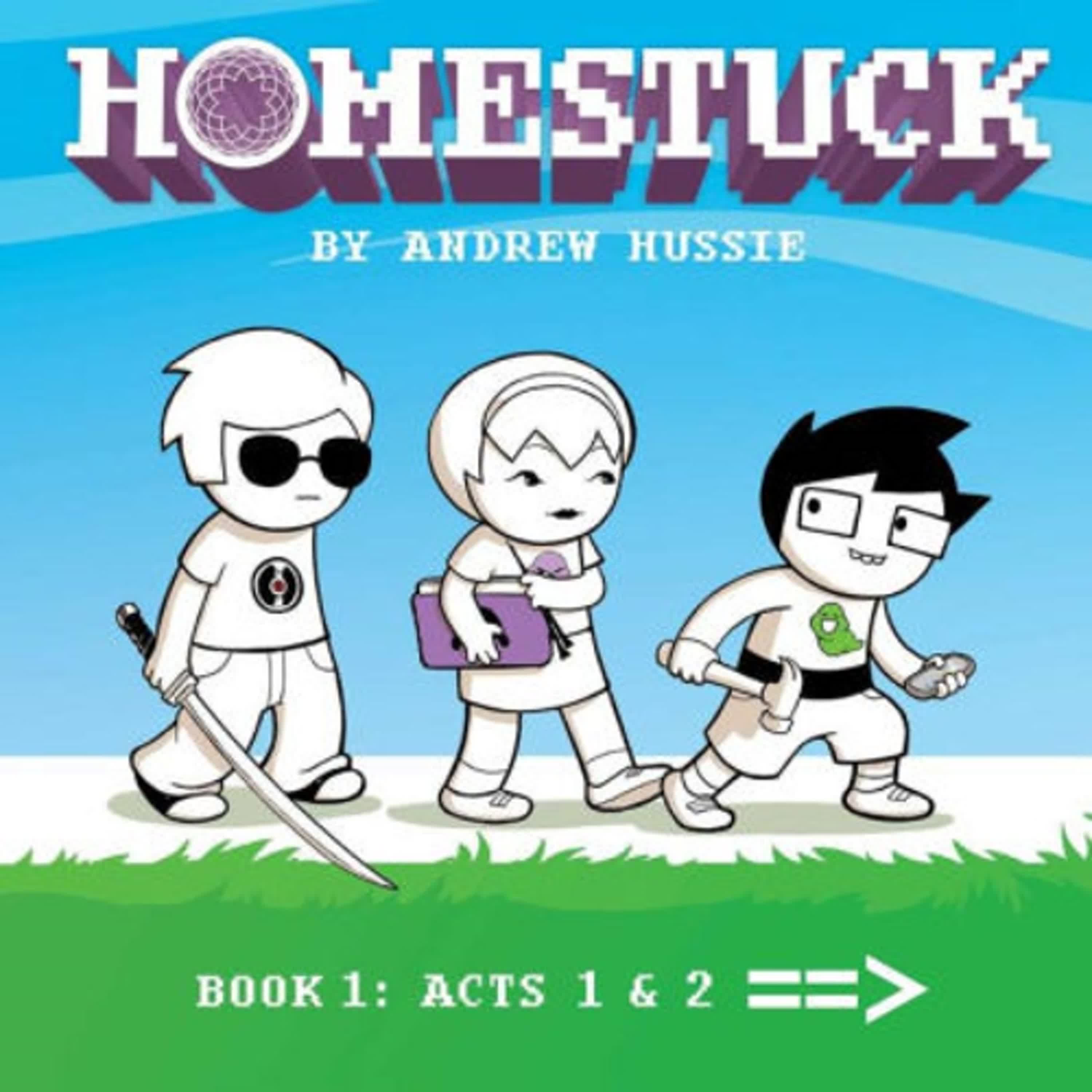 PDF [DOWNLOAD] Homestuck: Book 1: Act 1 & Act 2 by Andrew Hussie on Iphone