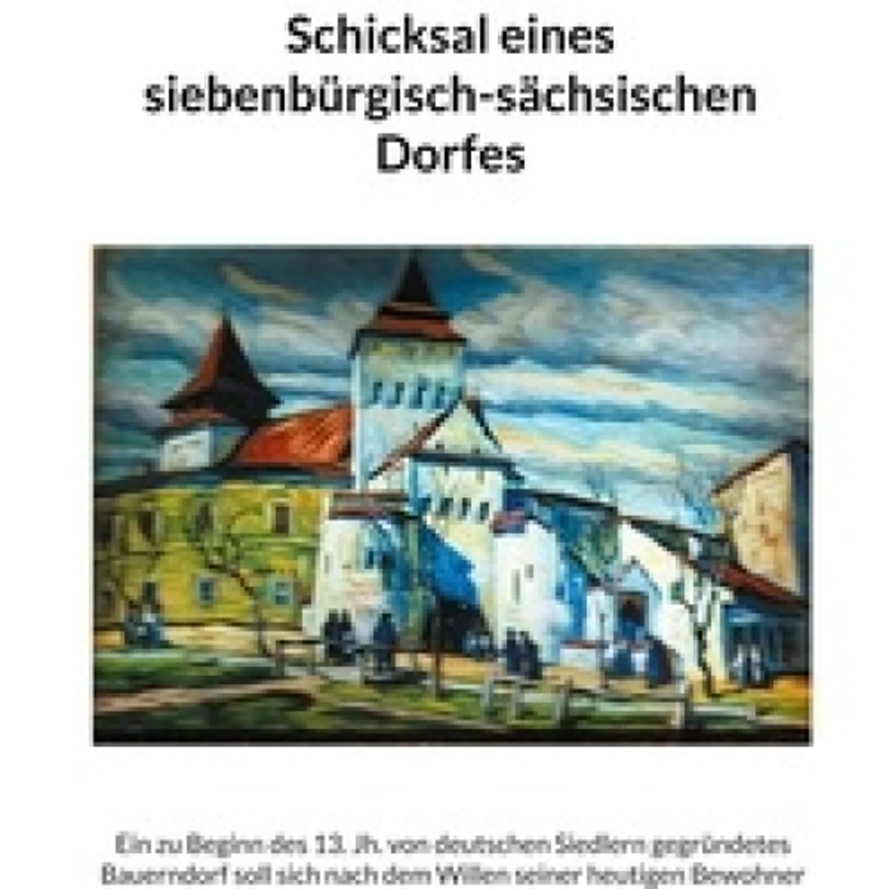 [PDF] Schicksal eines siebenbürgisch-sächsischen Dorfes - Ein zu Beginn des 13. Jh. von deutschen Siedlern gegründetes Bauerndorf soll sich nach dem Willen seiner heutigen Bewohner unter dem Motto Garten des Burzenlandes zur modernsten Stadt Rumäniens wandeln téléchargement