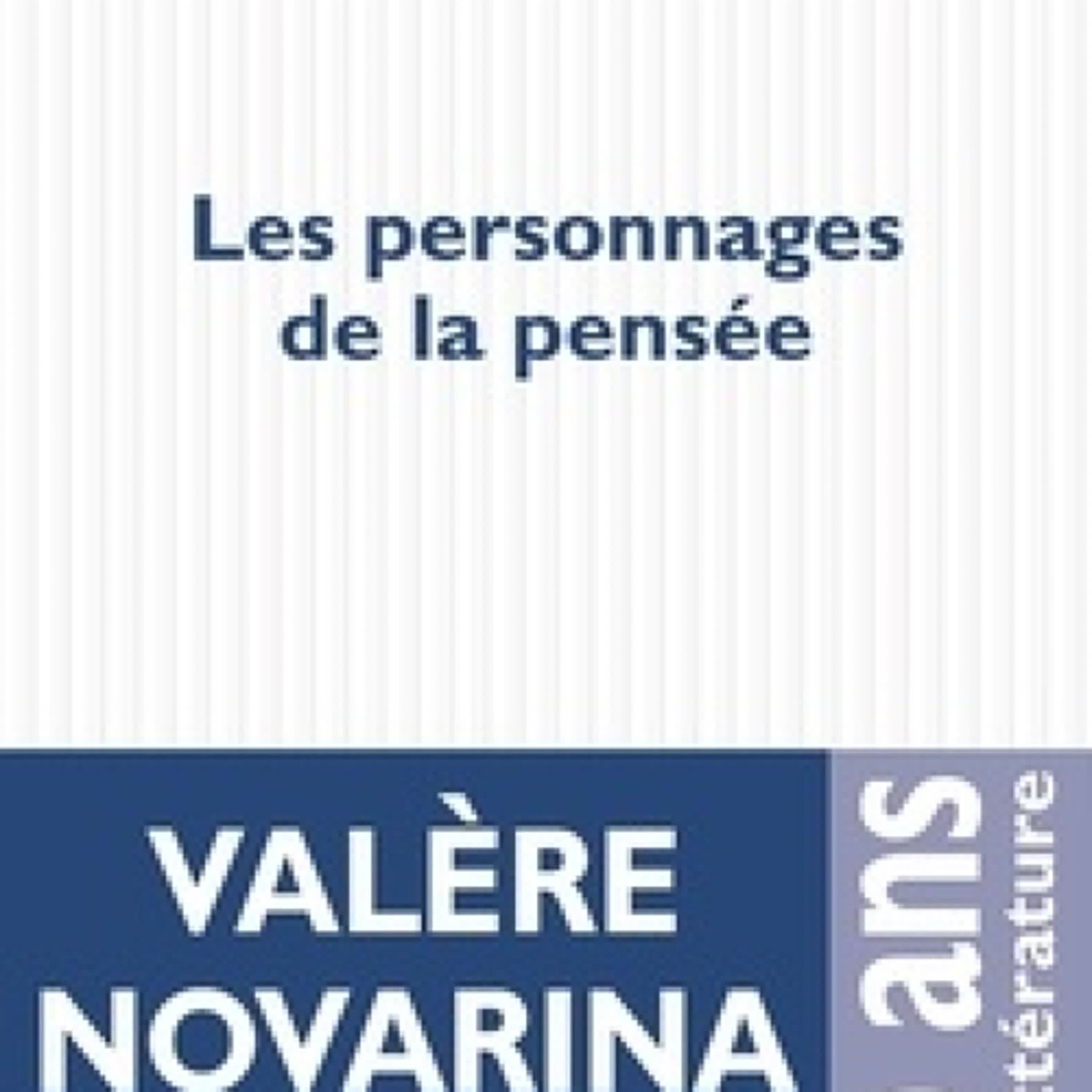 [PDF/Kindle] Les personnages de la pensée par Valère Novarina