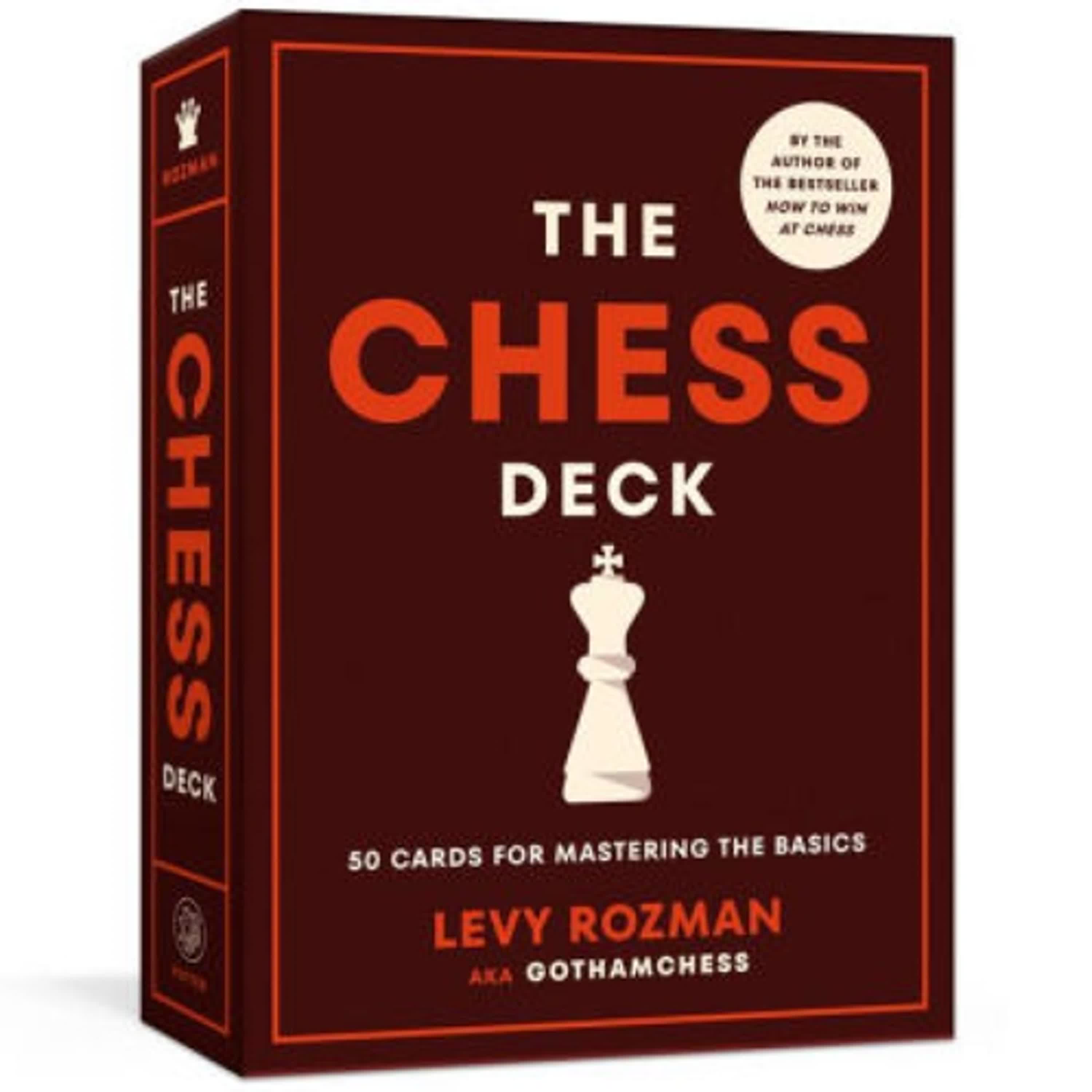 [PDF, EPUB] Download The Chess Deck: 50 Cards for Mastering the Basics by Levy Rozman Full Book