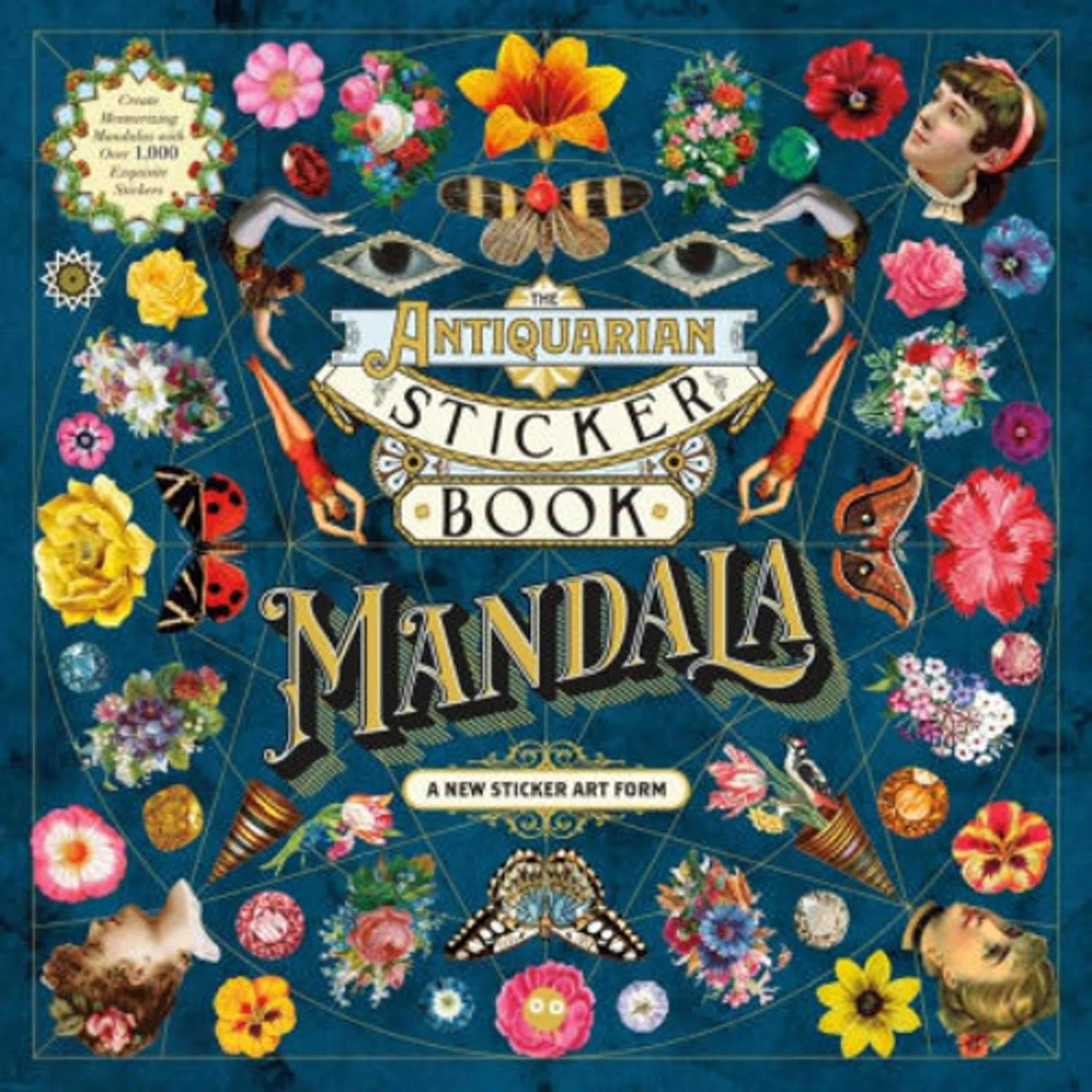 [download pdf] The Antiquarian Sticker Book: Mandala by Odd Dot, Tae Won Yu