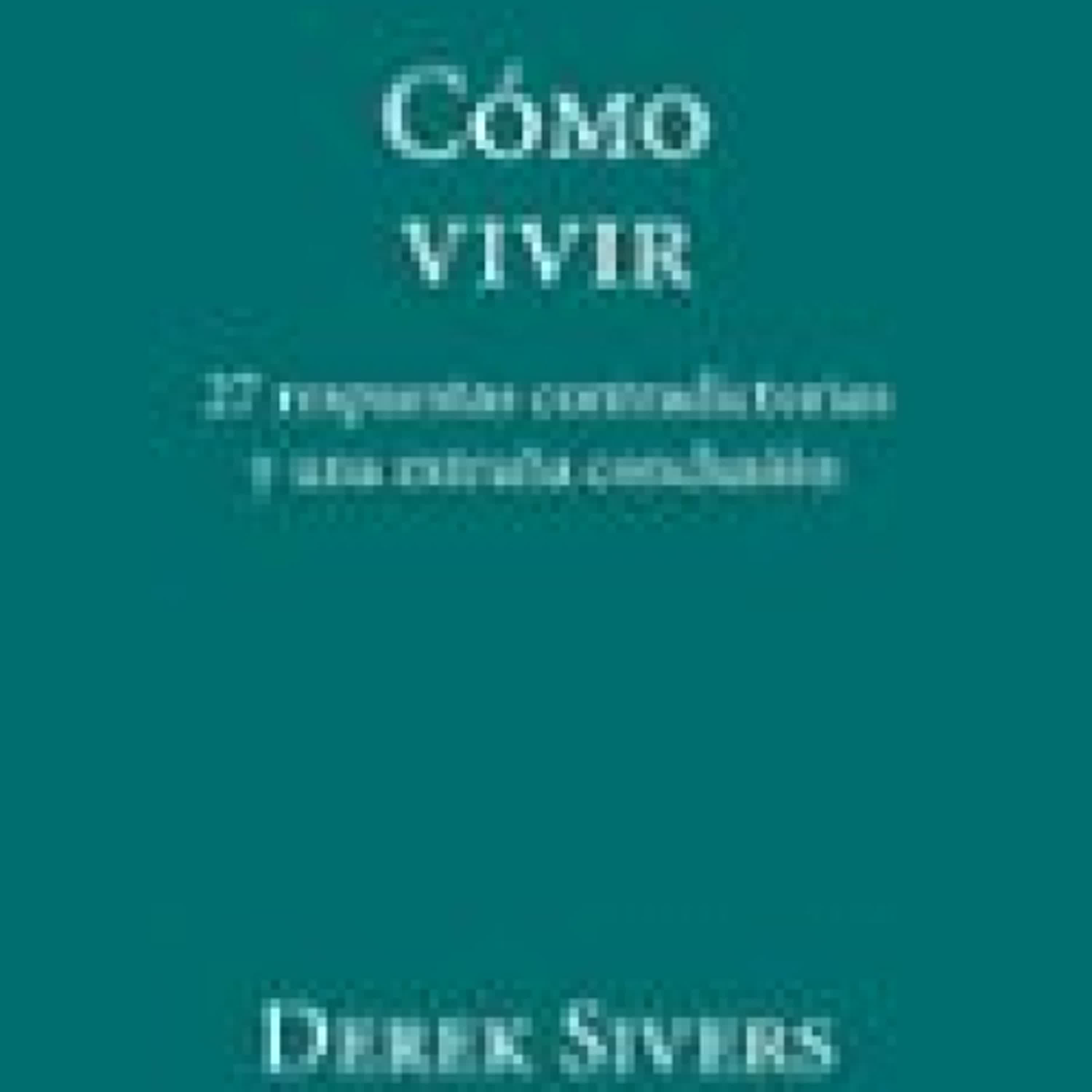 CÓMO VIVIR leer epub gratis