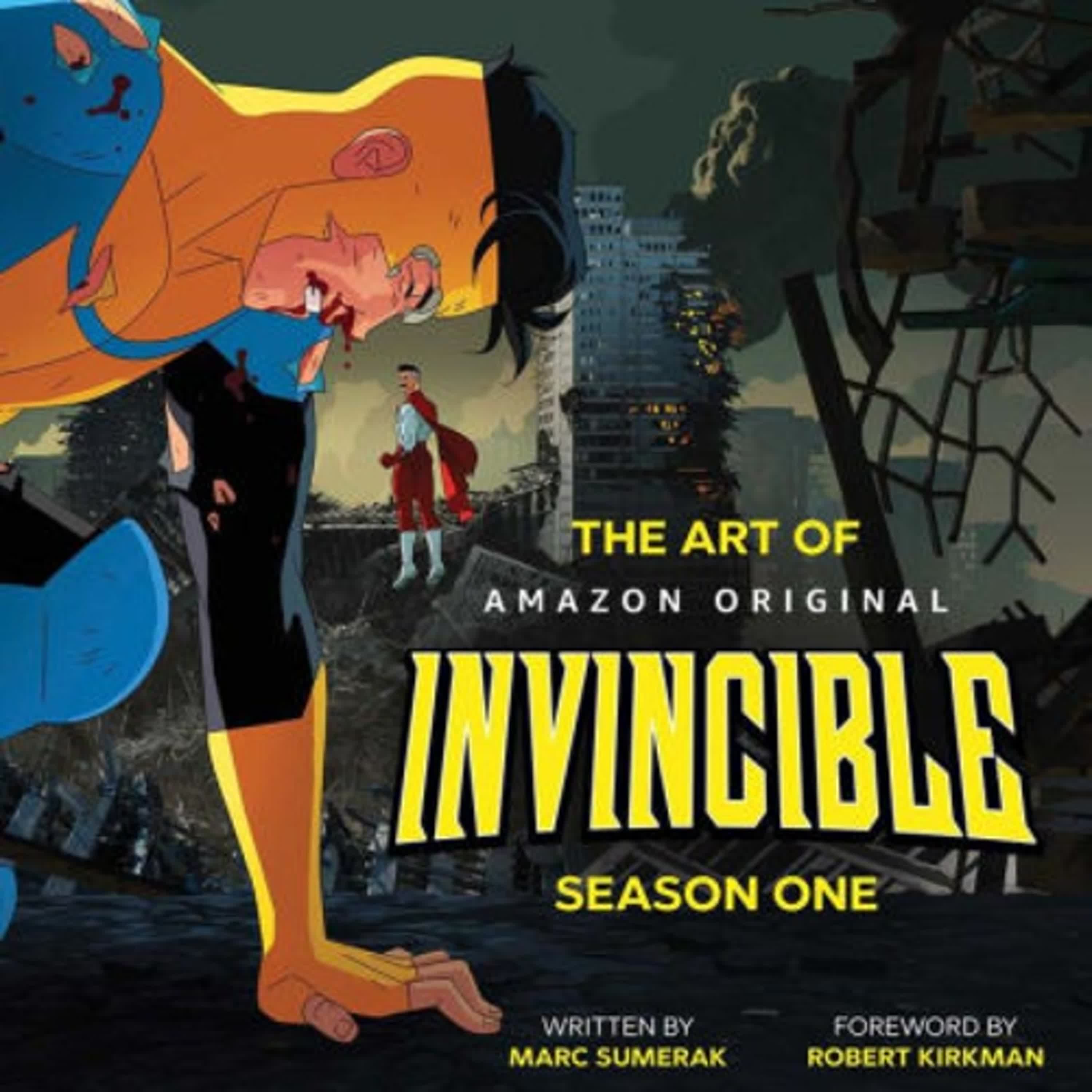 PDF [DOWNLOAD] Art of Invincible Season 1 by Marc Sumerak, Robert Kirkman on Iphone