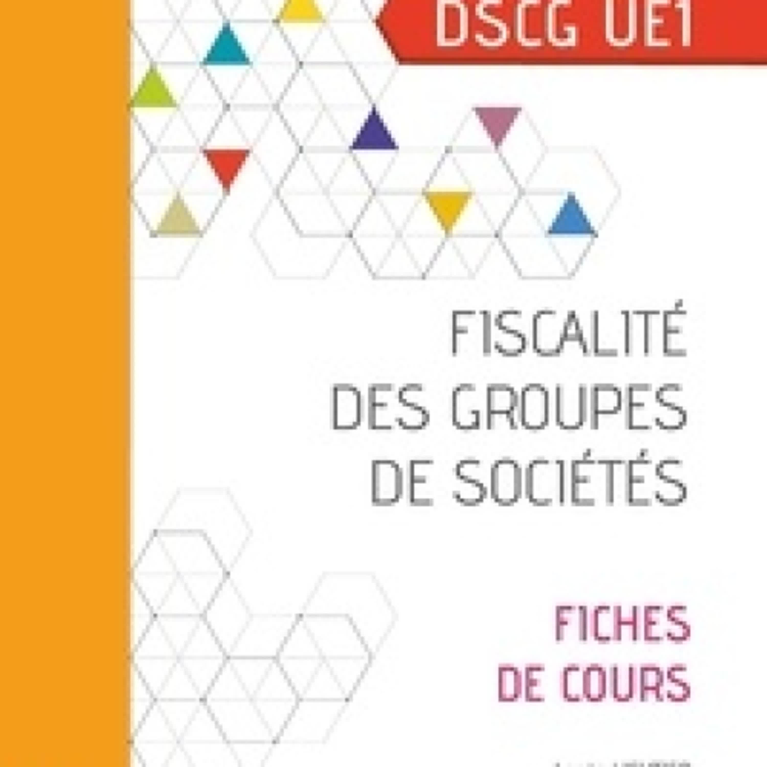 [Kindle] Fiscalité des groupes de sociétés DSCG UE1  - Fiches de cours téléchargement