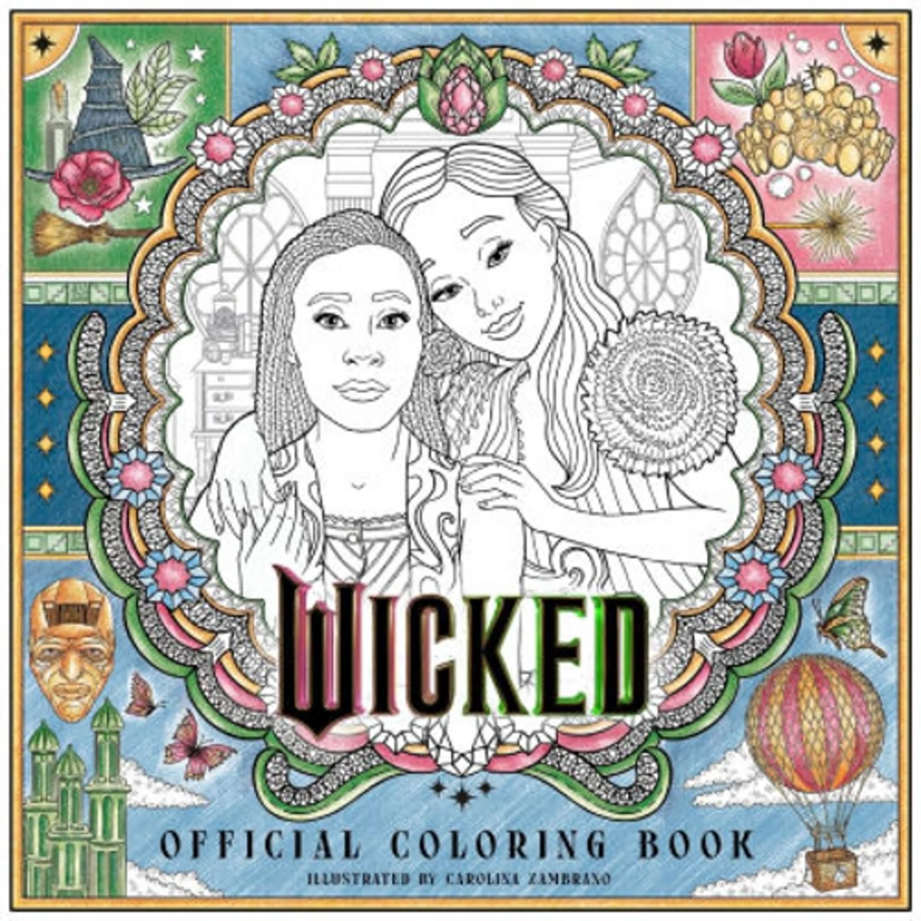 Read [Pdf]> Wicked Official Coloring Book by Carolina Zambrano