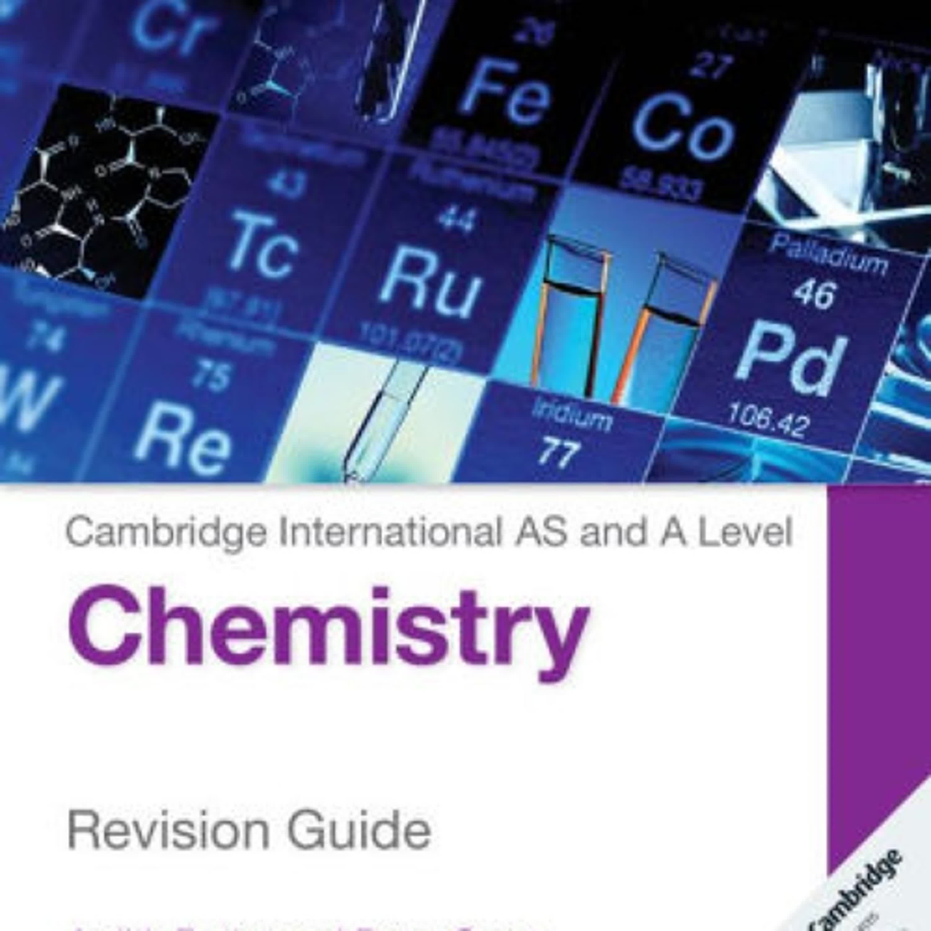 DOWNLOADS Cambridge International AS and A Level Chemistry Revision Guide by Judith Potter, Peter Cann