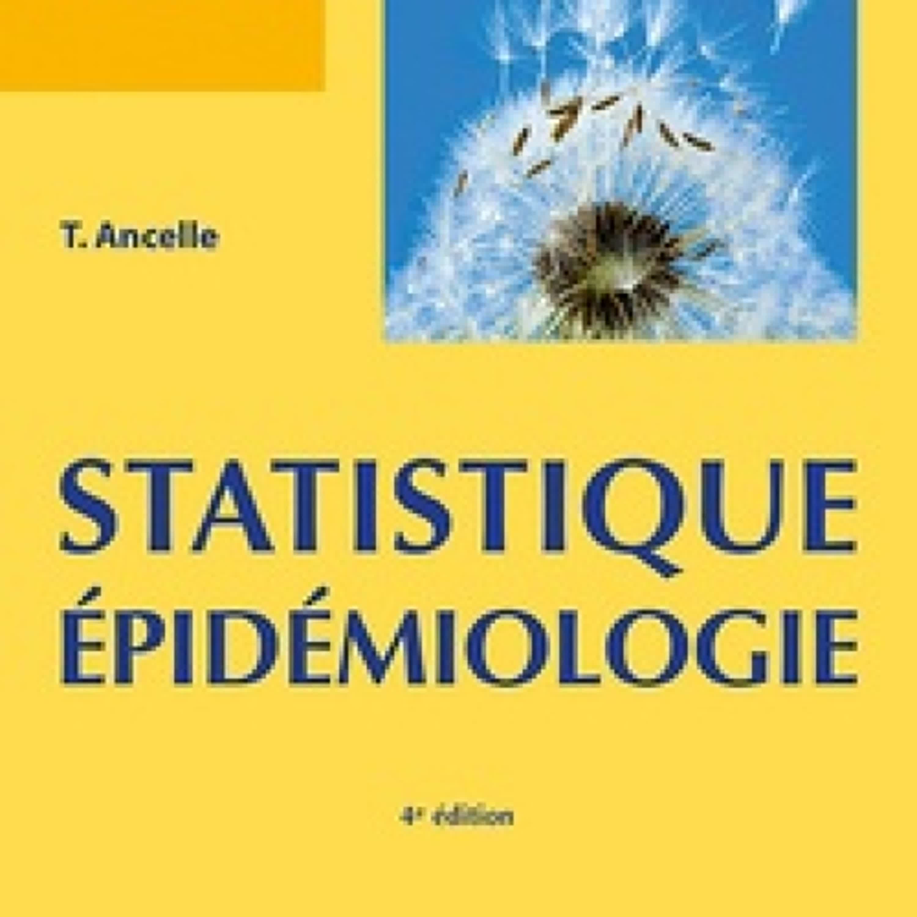 TÉLÉCHARGER [PDF] {EPUB} Statistiques épidemiologie