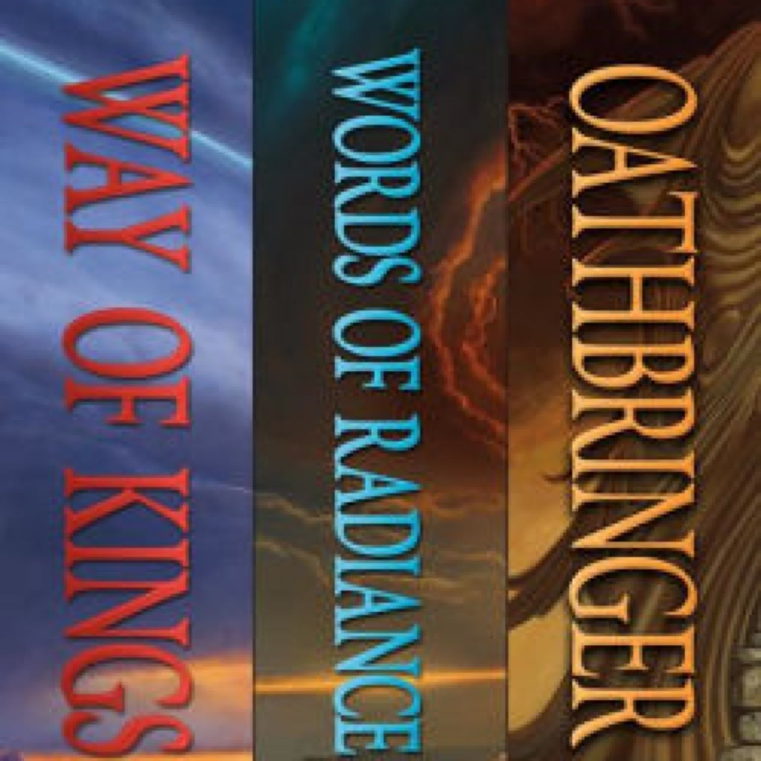 The Stormlight Archive, Books 1-3: The Way of Kings, Words of Radiance, Oathbringer by Brandon Sanderson on Audiobook New