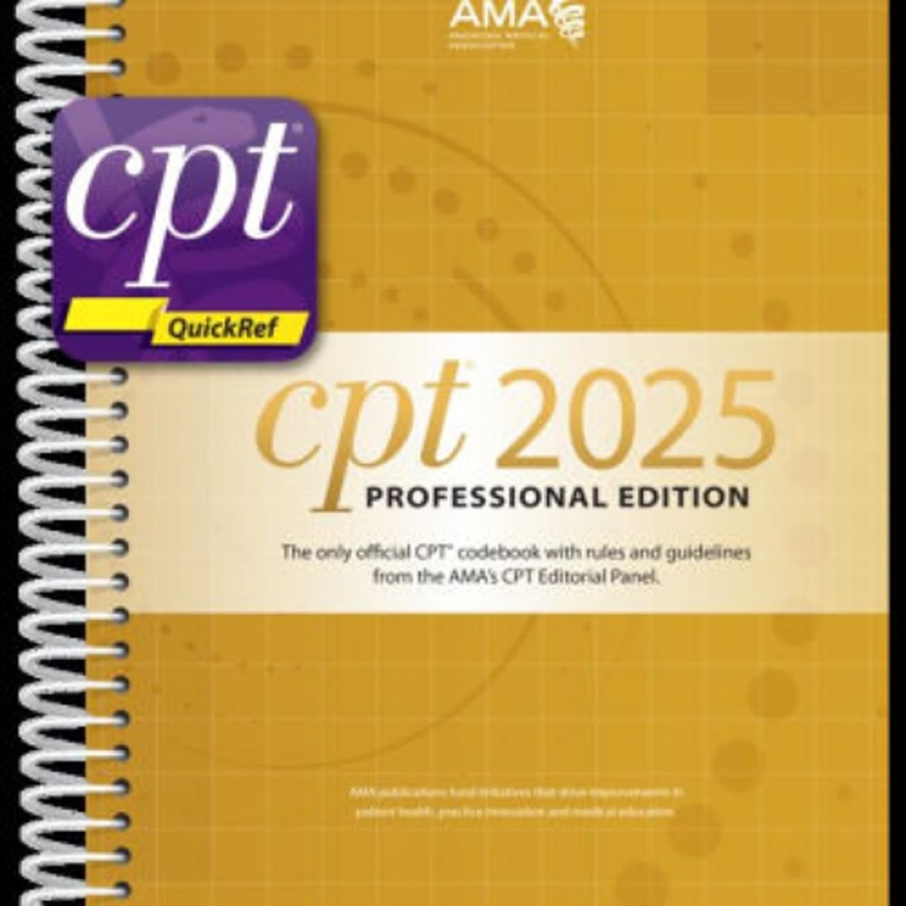 {pdf download} CPT Professional 2025 and CPT Quickref App Bundle by American Medical Association