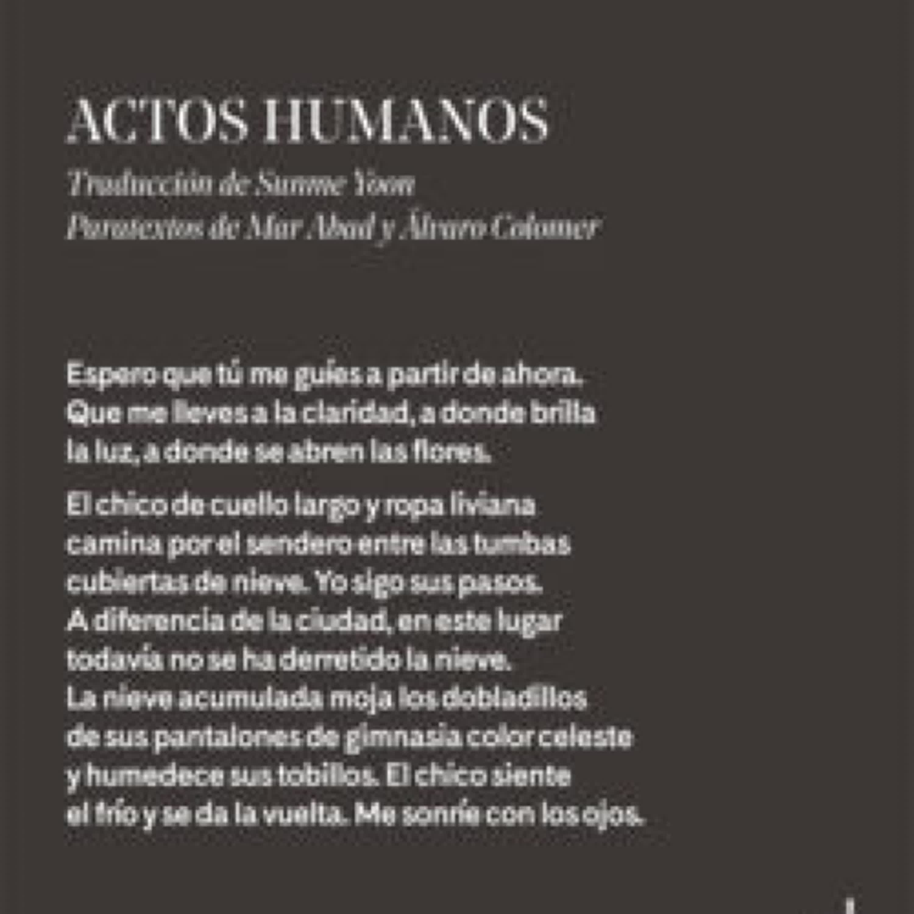 [PDF] ACTOS HUMANOS descargar gratis