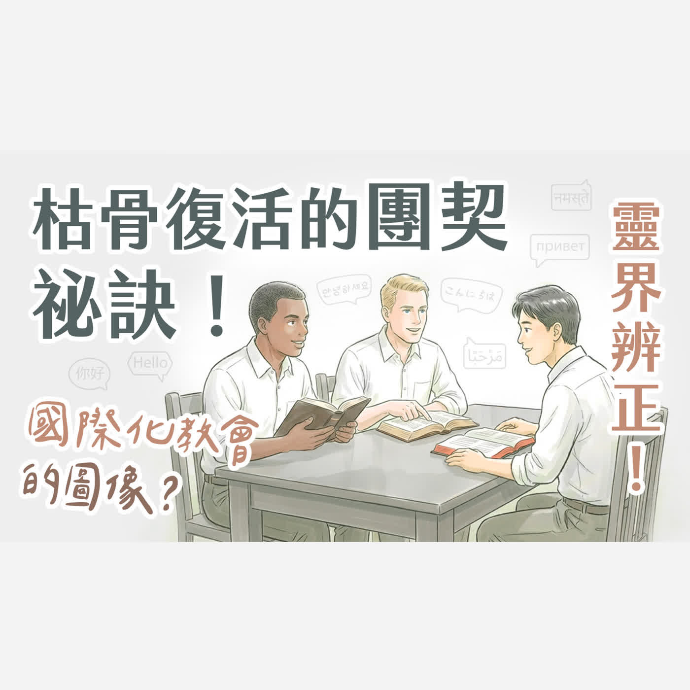 Ep 65. 末日靈界辨正、跨越語言隔閡的國際化教會圖像｜枯骨復活的團契祕訣！長老爺爺展望未來・臺灣傳教100周年系列 (6)｜ft.林永基長老【只見耶穌 青年團契】特輯 episode artwork