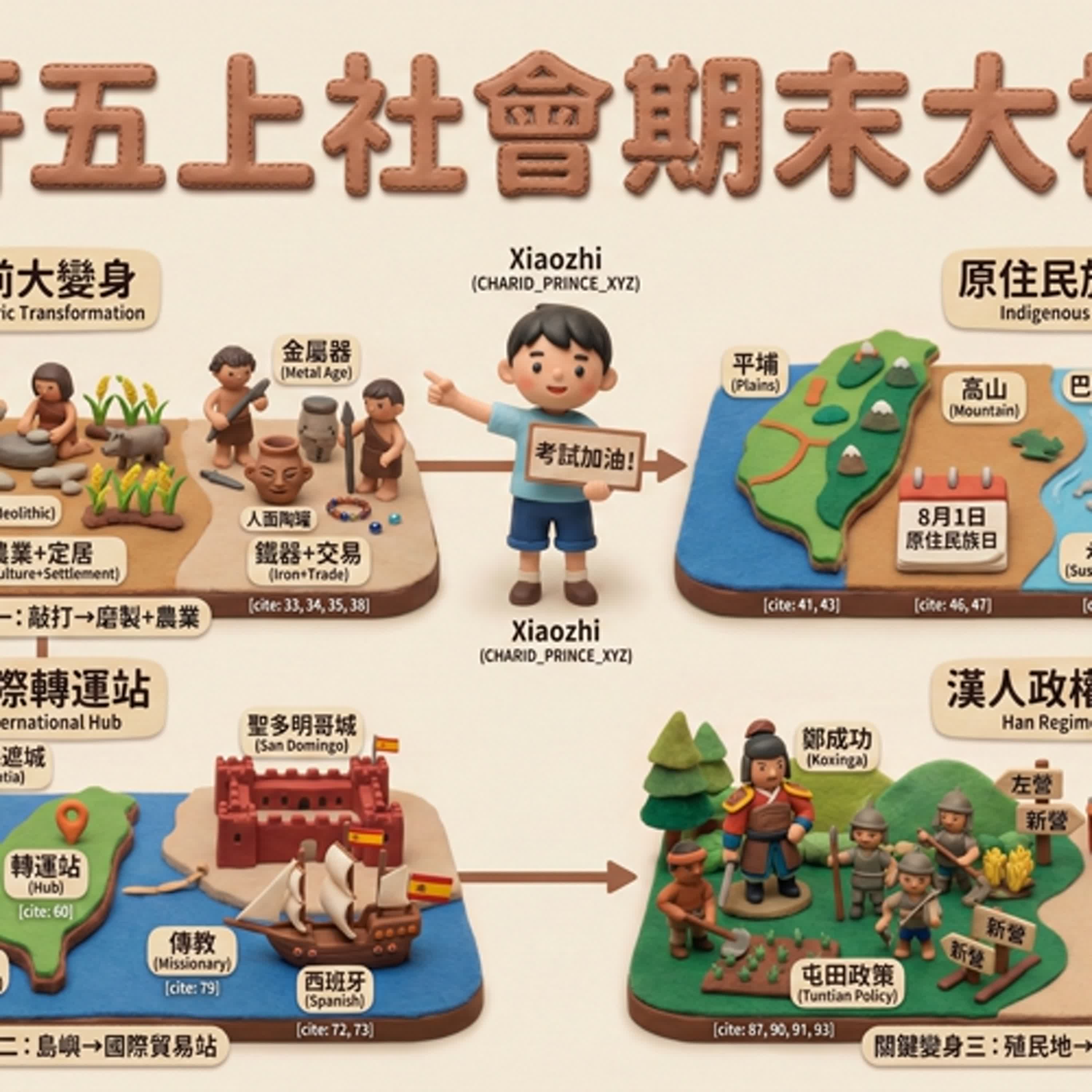 【社會科期末考大補帖】康軒5上從史前副本到鄭氏王朝的傳說裝備 episode artwork