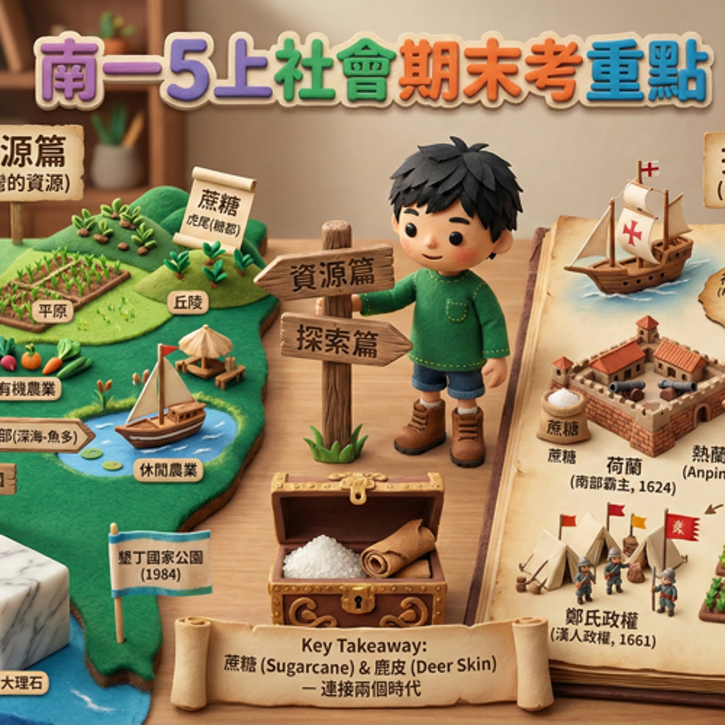 【期末考大補帖】南一五上社會神助攻！臺灣物產與大航海時代的冒險故事 episode artwork