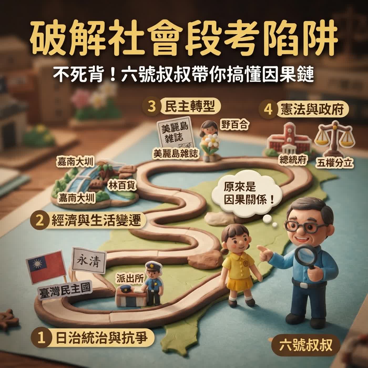 [南一六上期中考段考複習大補帖]二二八、戒嚴、美麗島？戰後民主轉型一次看懂！