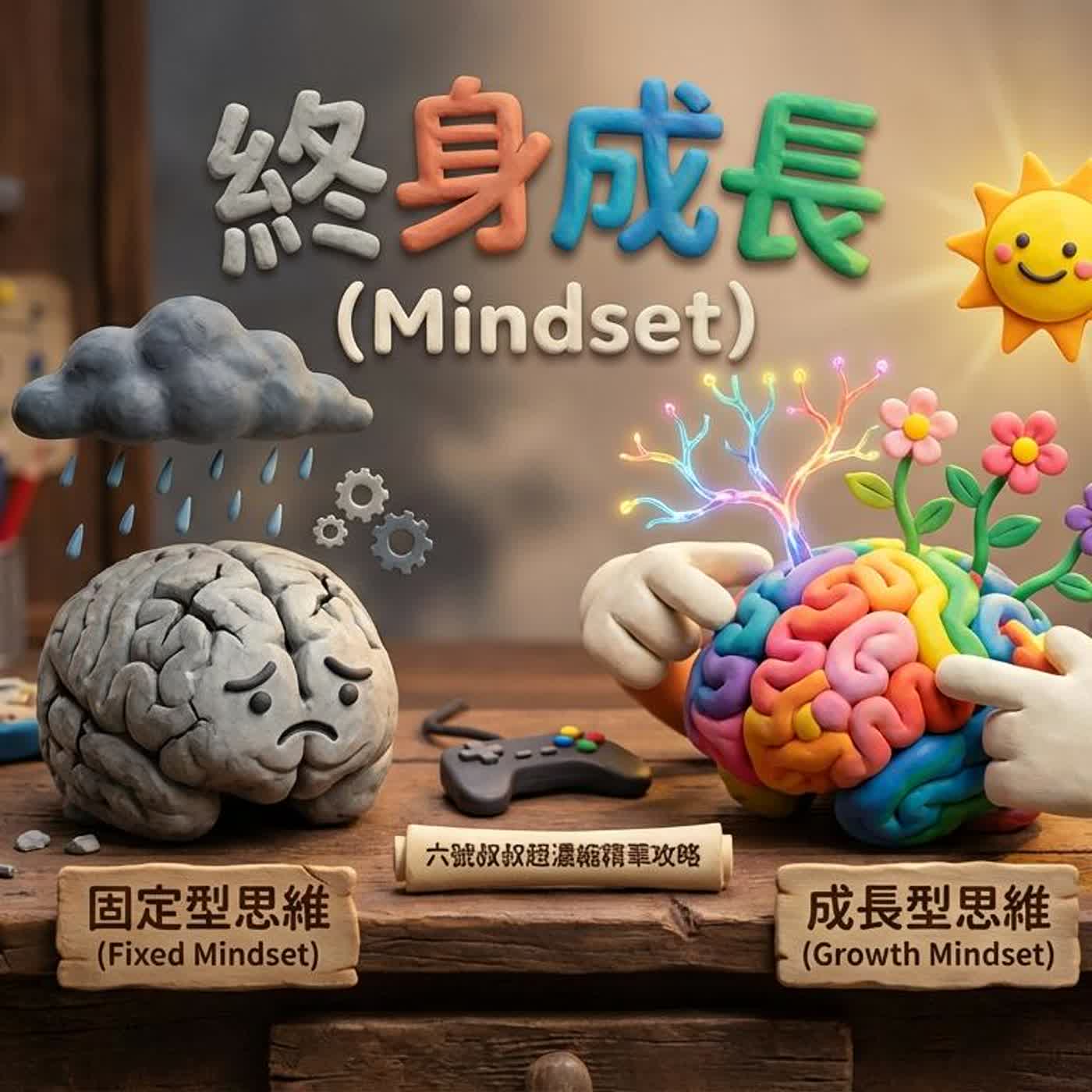 《終身成長》學霸都在偷練的「大腦升級術」！3步驟破解『固定腦』，讓你越錯越強！
