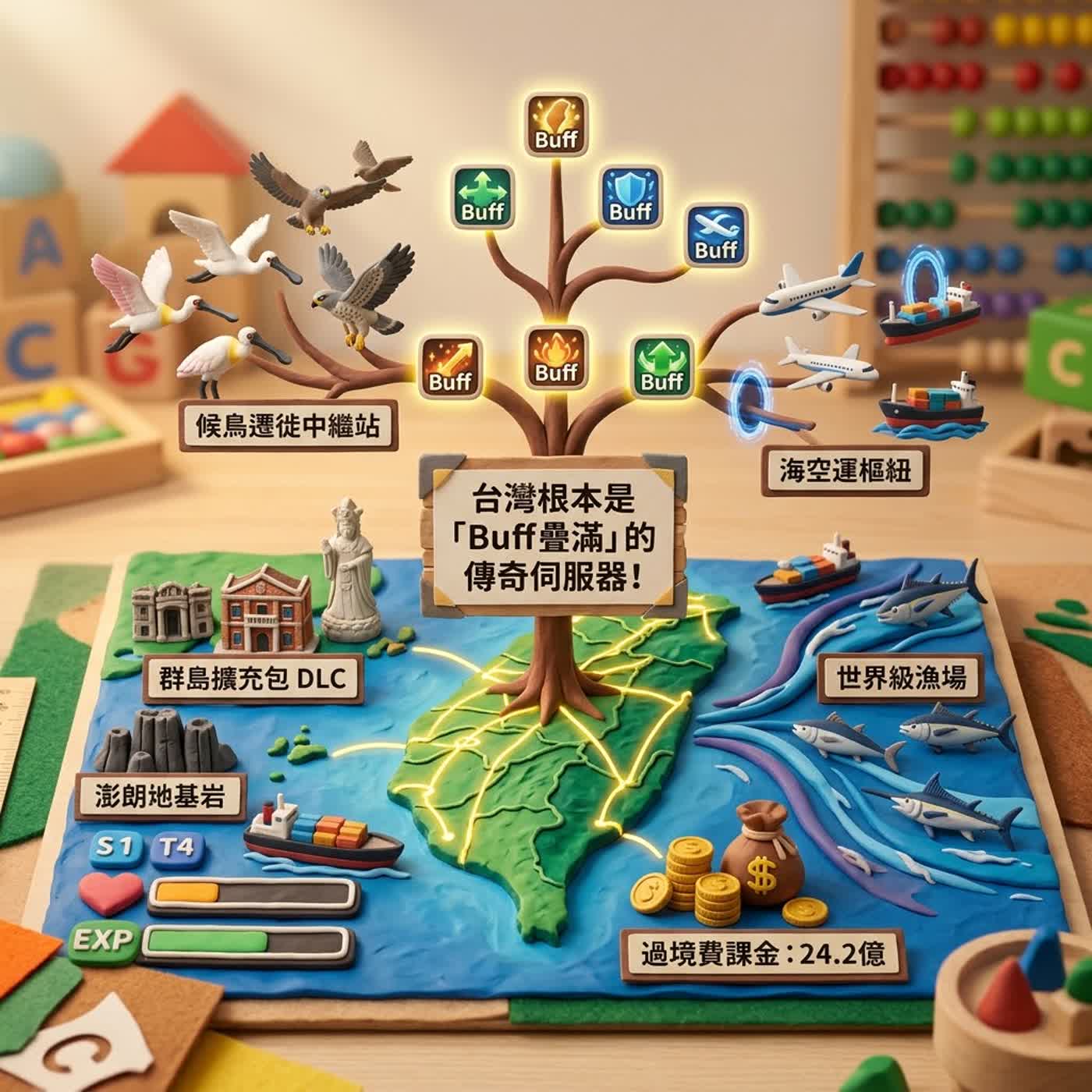 [南一5上1-1]從候鳥到黑潮：台灣地理位置的超級Buff全解析