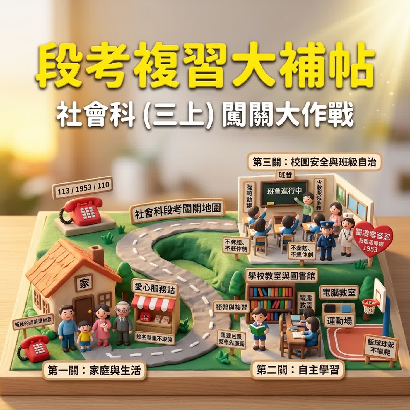 [康軒社會三上期中考複習大補帖]爸爸弟弟叫舅舅？錯！國小社會超常見陷阱題破解