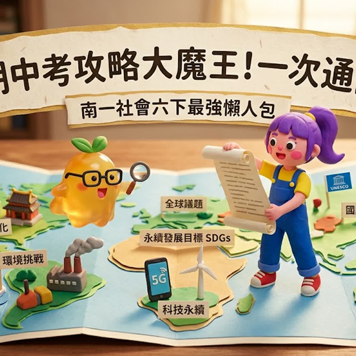 [南一社會六下期中考快速攻略]