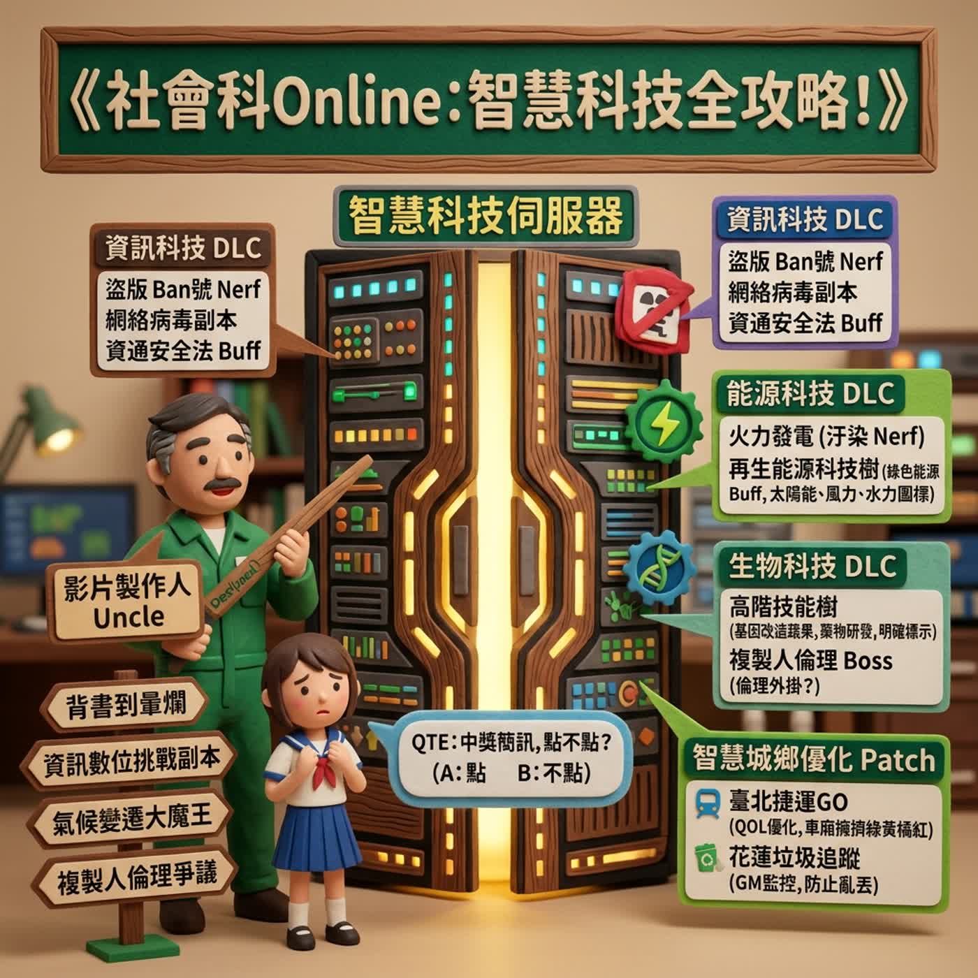 [翰林國小社會6上1-2]地球Online攻略：科技發展這樣學，考試再也不怕！