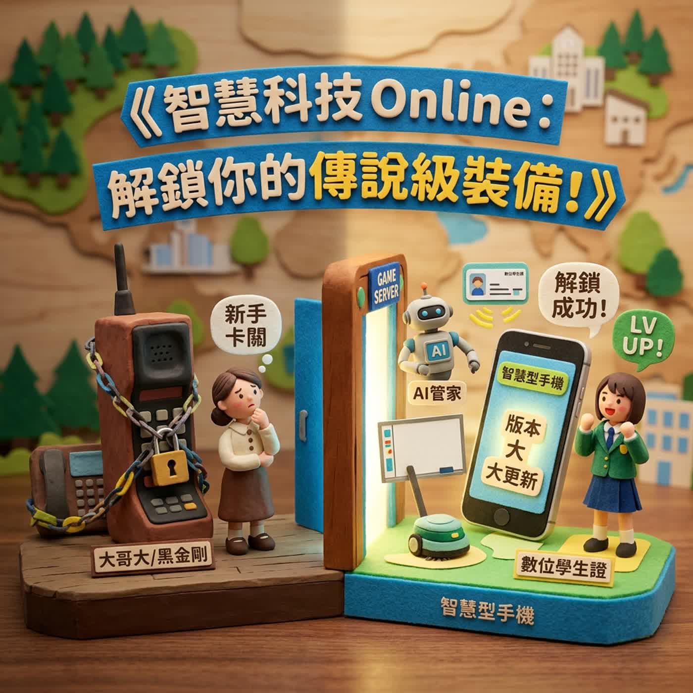 [翰林國小社會6上1-1]背課文背到破防？六號叔叔帶你解鎖智慧科技地圖！📱✨