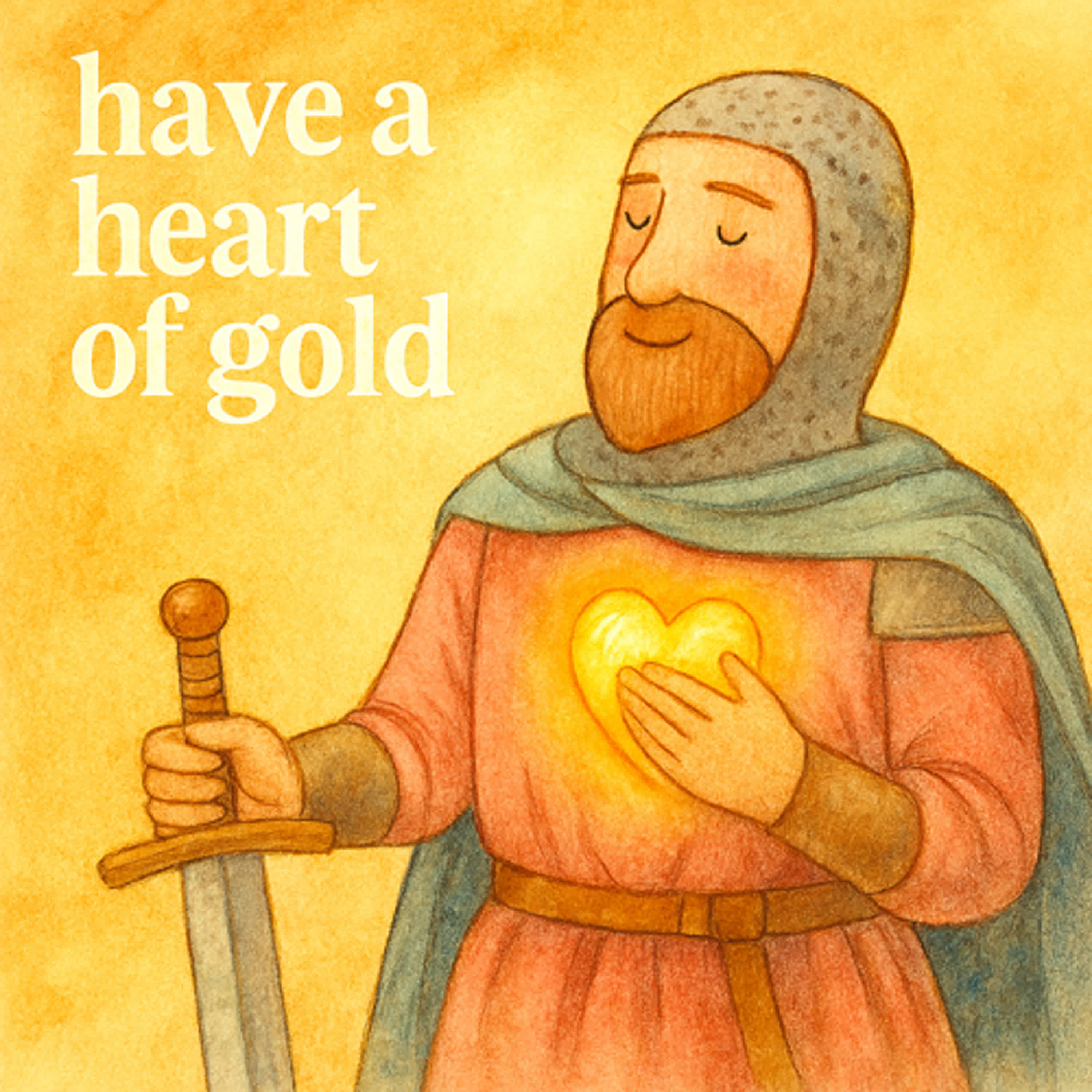 EP31 “have a heart of gold” 💛 黃金很稀有，善意最珍貴。 episode artwork