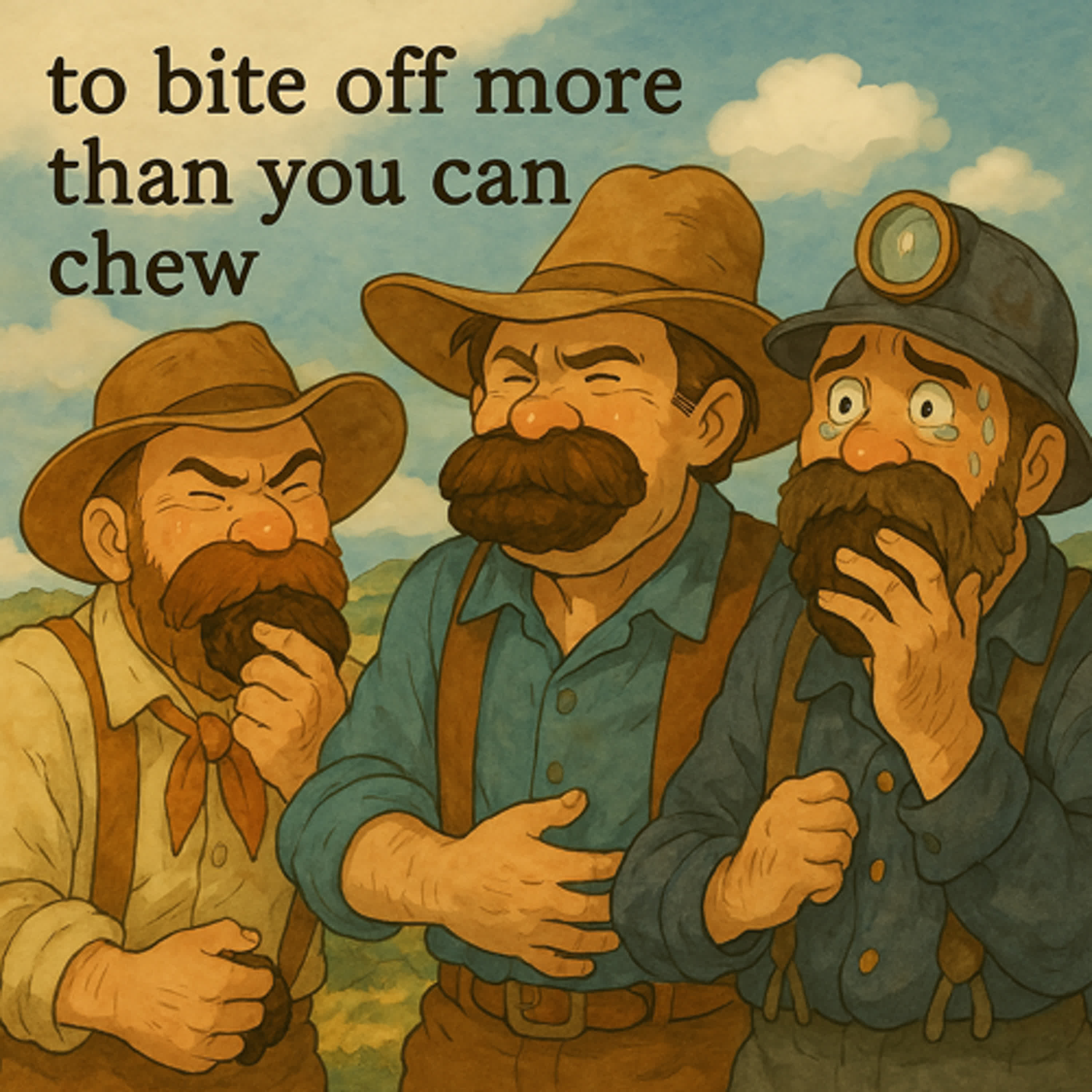 EP15 “to bite off more than you can chew” 🤠 貪多嚼不爛：19世紀美國西部從炫耀到教訓的逞強故事 episode artwork