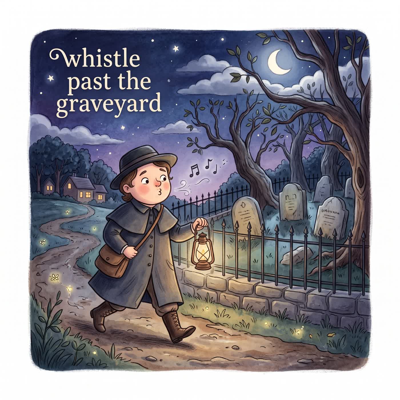 EP70 “whistle past the graveyard” 自欺欺人跟在墓園邊吹口哨到底有什麼關係? episode artwork