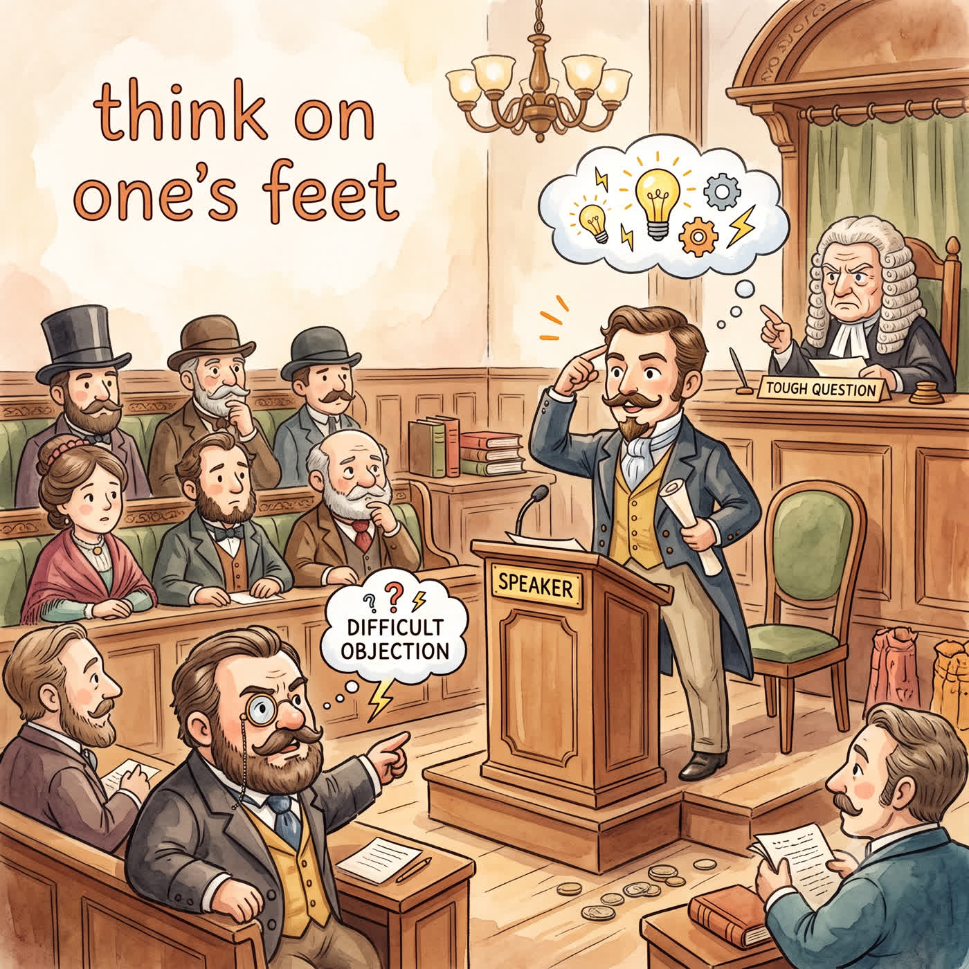 EP68 “think on one’s feet” 為什麼反應快跟站著想有關係? 用對策略練出臨場反應力! episode artwork