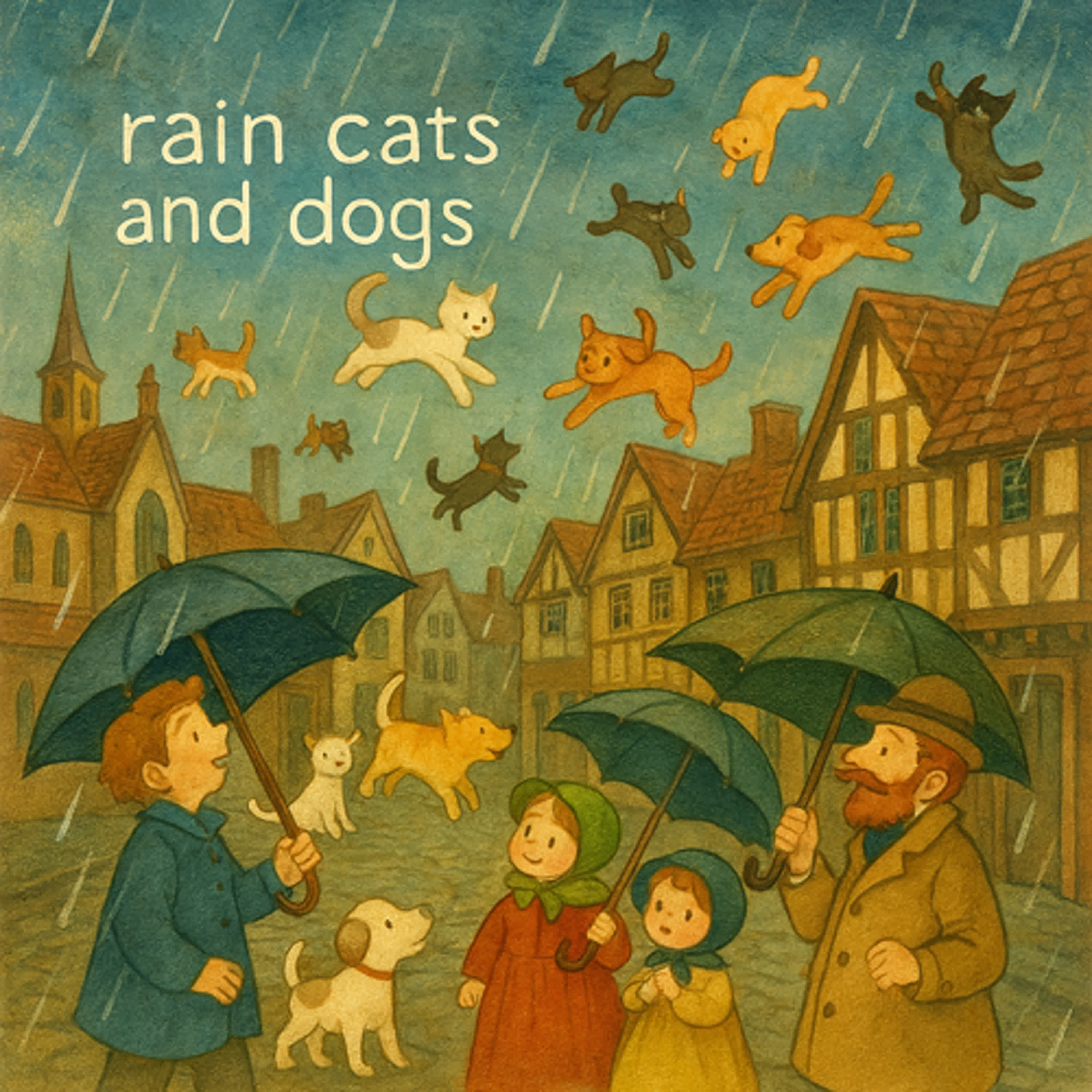 EP24 “rain cats and dogs” 🐱 🐶 到底為什麼下大雨要扯到貓狗？ episode artwork