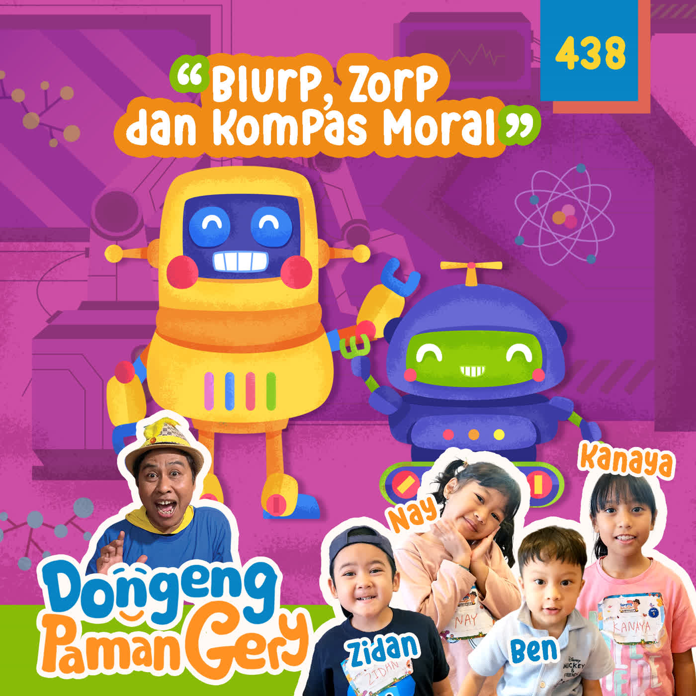 PODCAST DONGENG: EPS. 438 BLURP, ZORP, DAN KOMPAS MORAL